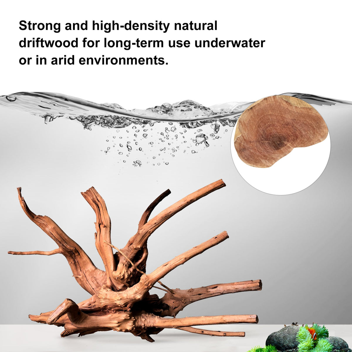 majoywoo Natural Driftwood for Aquarium Decor Fish Tank - majoywoo Official Imagery - 4