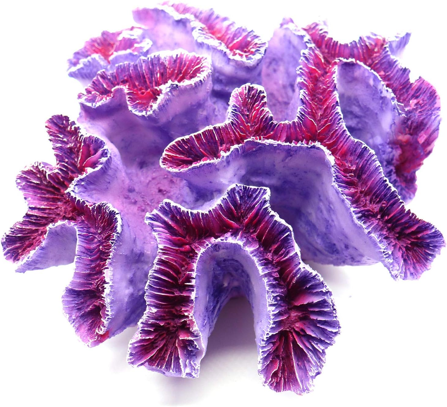 Purple coral ornaments for fish tanks, decorative aquarium plants by Besimple, suitable for creating vibrant underwater landscapes.