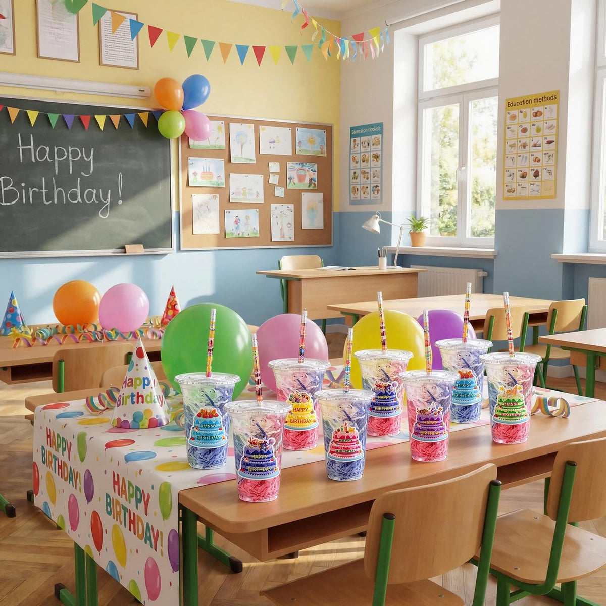 Qinyoung 24 Set Classroom Birthday Gift for Student Happy - Qinyoung Official Imagery - 6