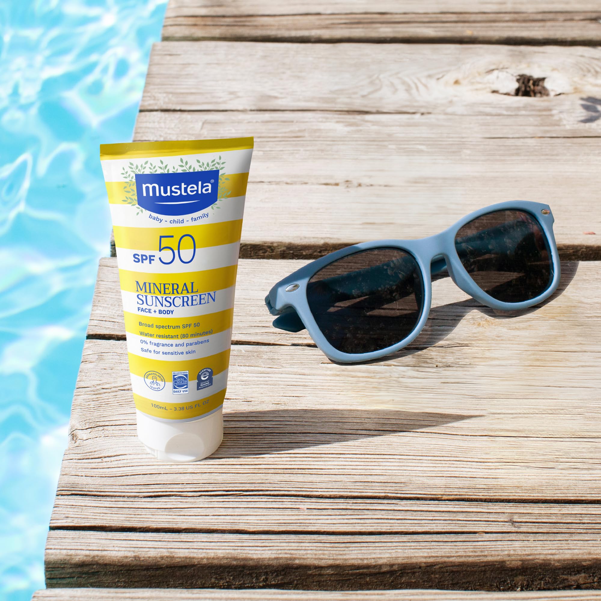 Mustela Baby Mineral Sunscreen Lotion SPF 50 Broad Spectrum - Premium Selection Official Imagery - 5