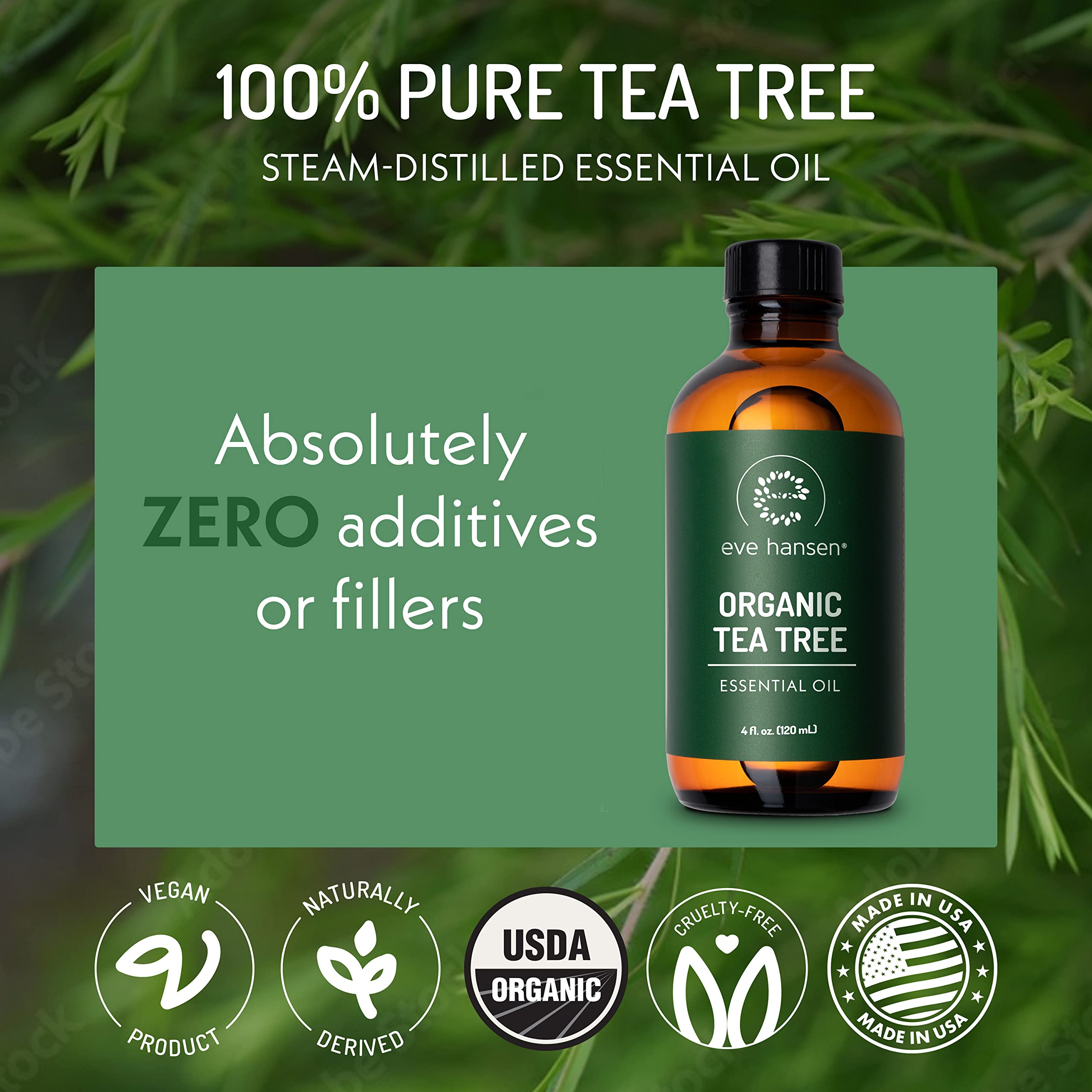 Eve Hansen Organic Tea Tree Oil - Eve Hansen Official Imagery - 5