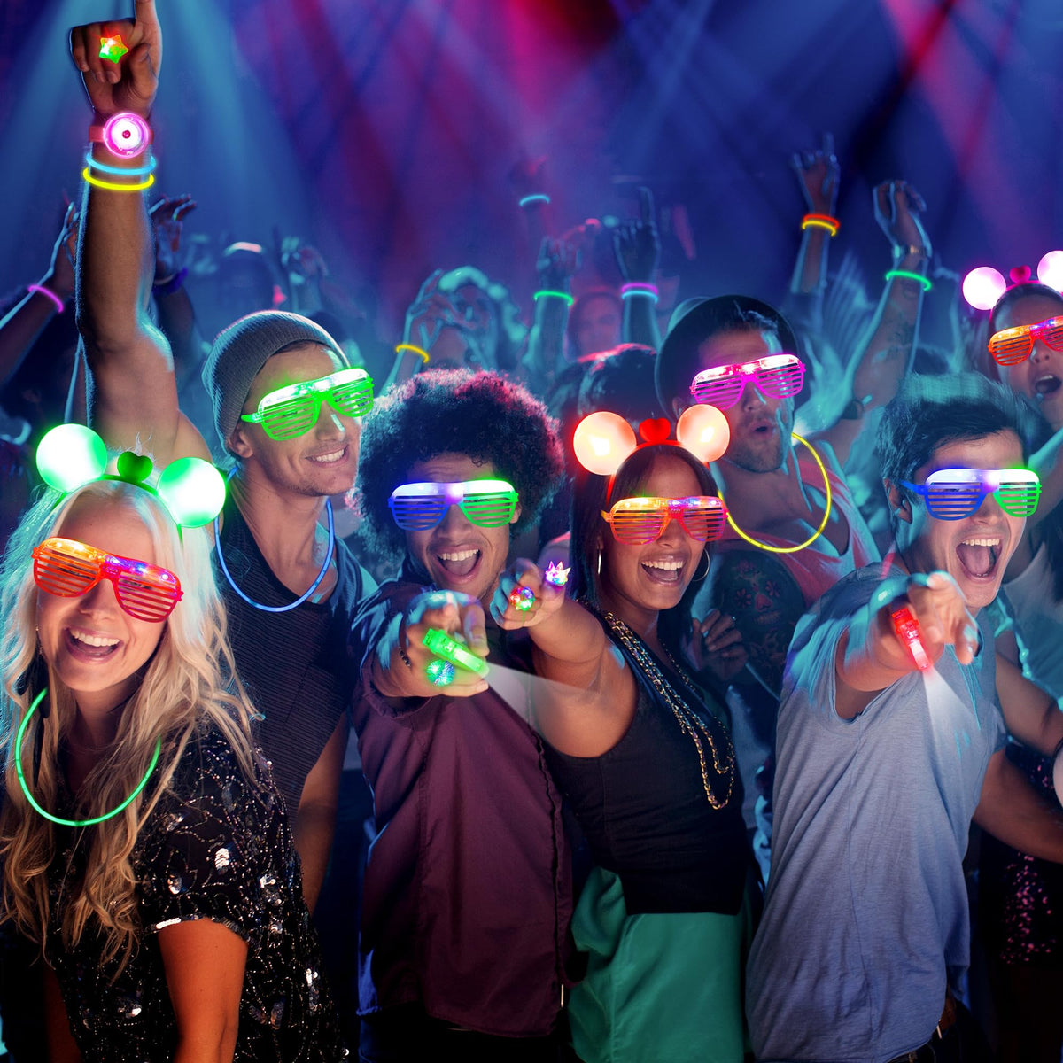 Mocoosy Glow in the Dark Party Supplies for Kids Halloween - Mocoosy Official Imagery - 8