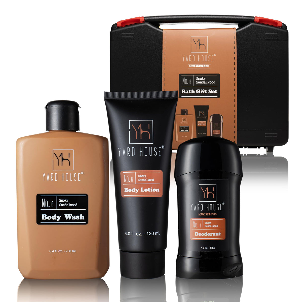Men s Bath Gift Set Smoky Sandalwood - Yard House Official Imagery - 2