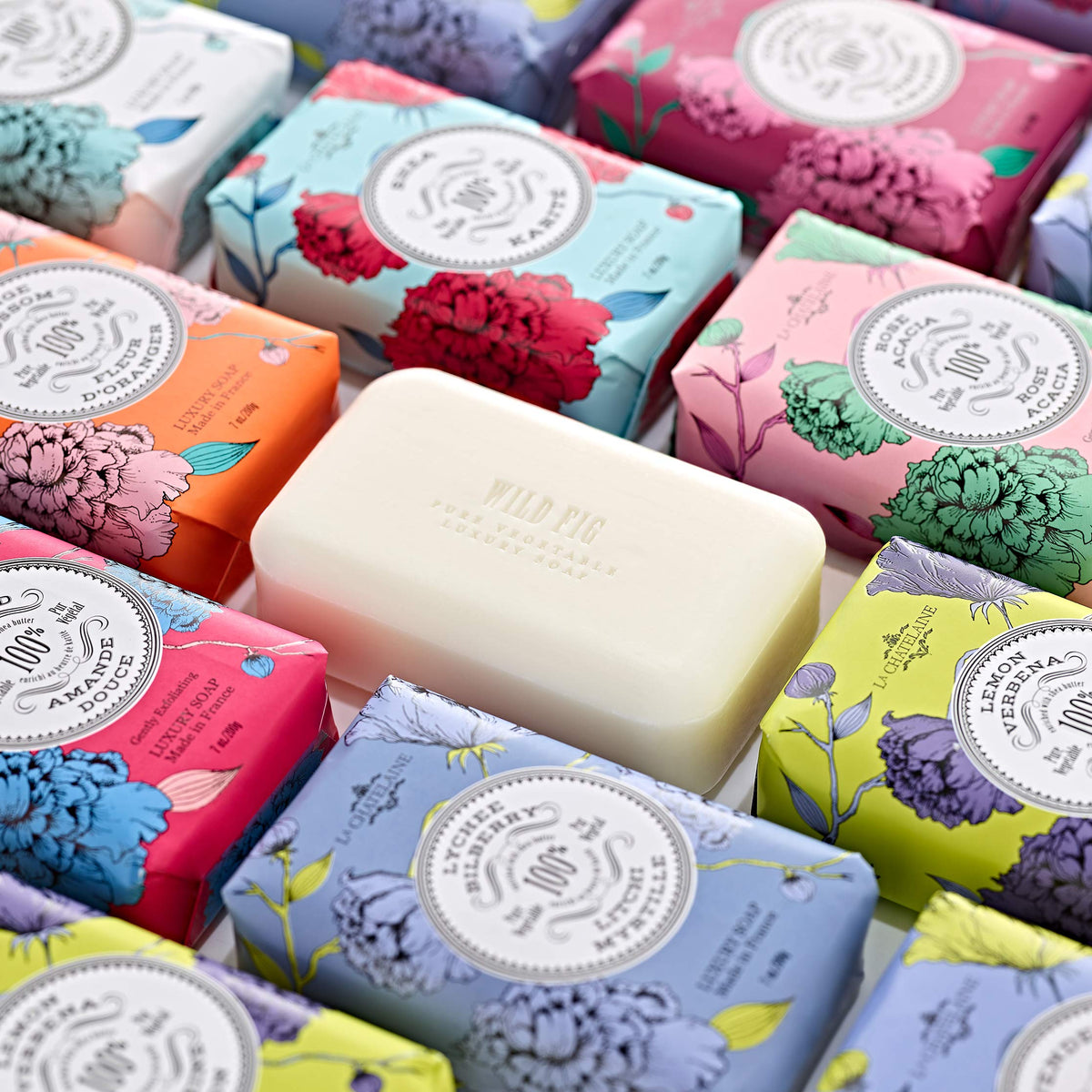 La Chatelaine Gardenia Triple Milled Bar Soap and 20 Shea - La Chatelaine Official Imagery - 7