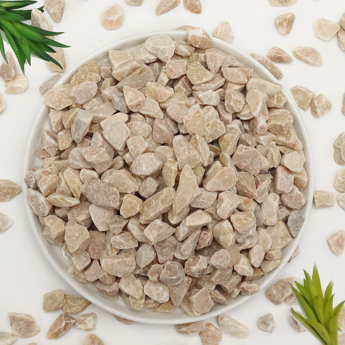 20lb Pea Gravels Natural River Rocks Decorative Gravels for - Lechloris Official Imagery - 2