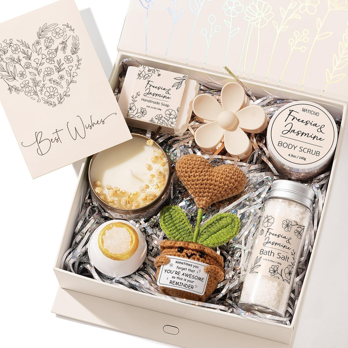 Spa Gifts Baskets for Women Bath Set Birthday Gifts for - MAYICIVO Official Imagery - 2