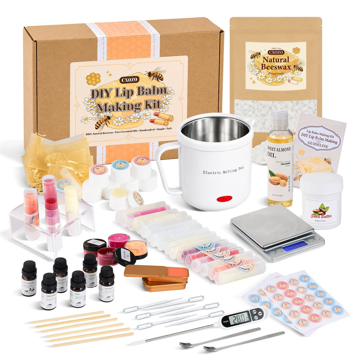 DIY Lip Balm Making Kit - CXOZO Official Imagery - 2