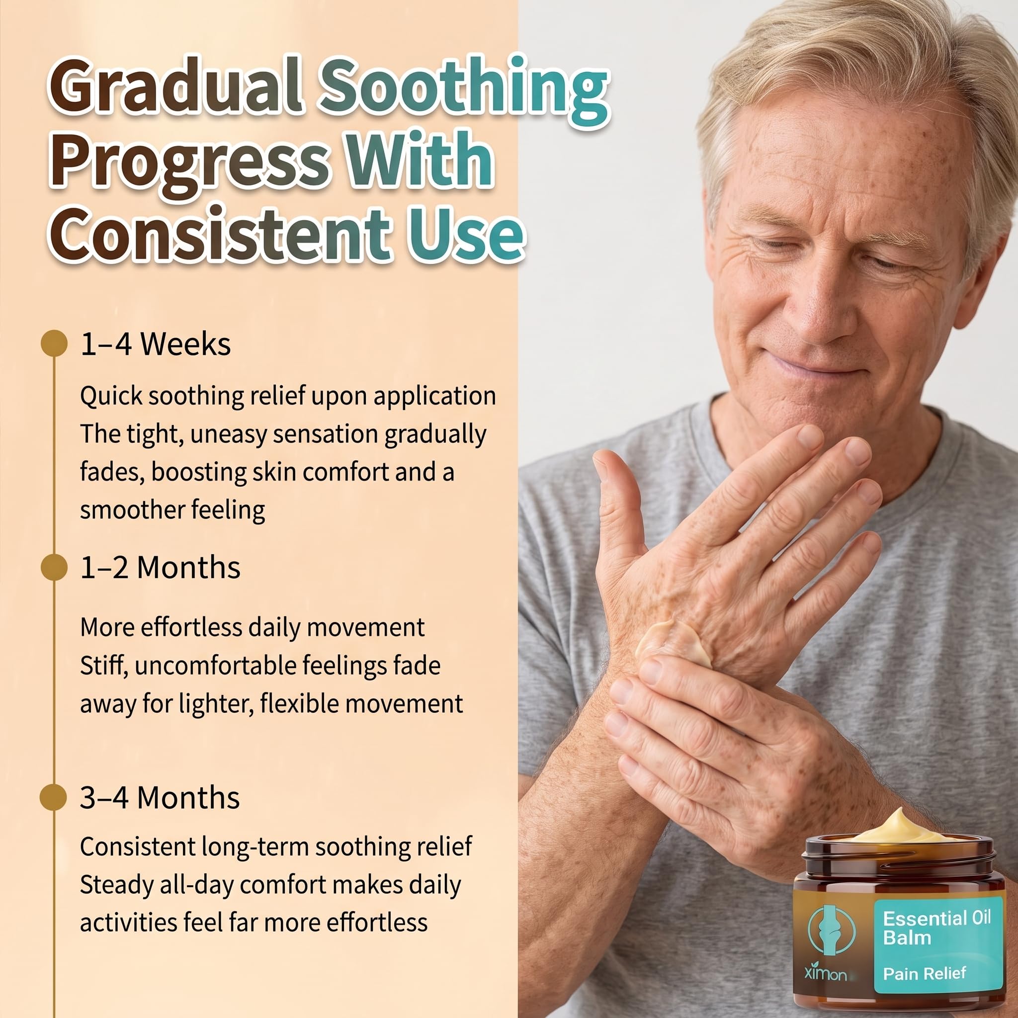 Frankincense Essential Oil Balm, Support Relief Muscle Joint Discomfort