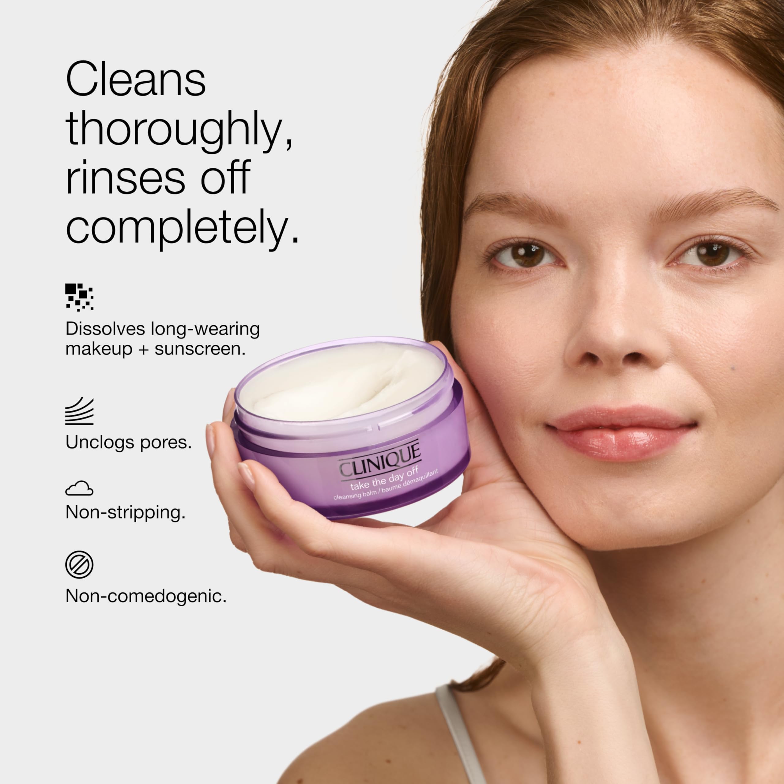 Clinique Take The Day Off Cleansing Balm Makeup Remover - Elefair Tech Official Product View 3