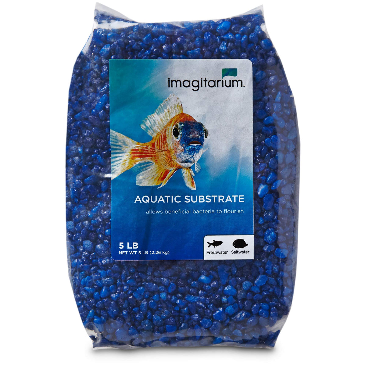 imagitarium by Petco Aquarium Gravel Substrate Dark Blue 20 - imagitarium Official Imagery - 2