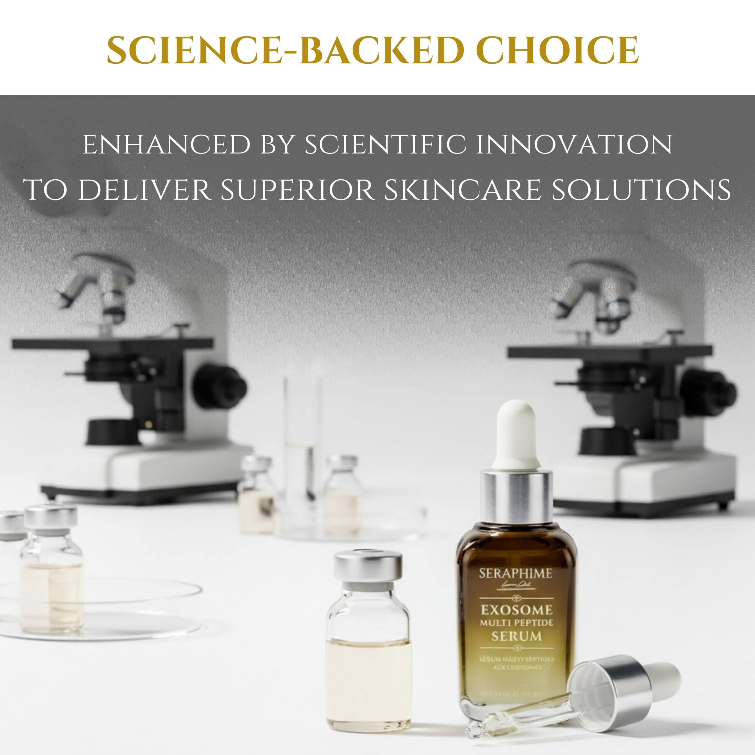 2 Exosomes Serum for Face Multi Peptide GHK Cu Copper - Seraphime Official Product Imagery - 8