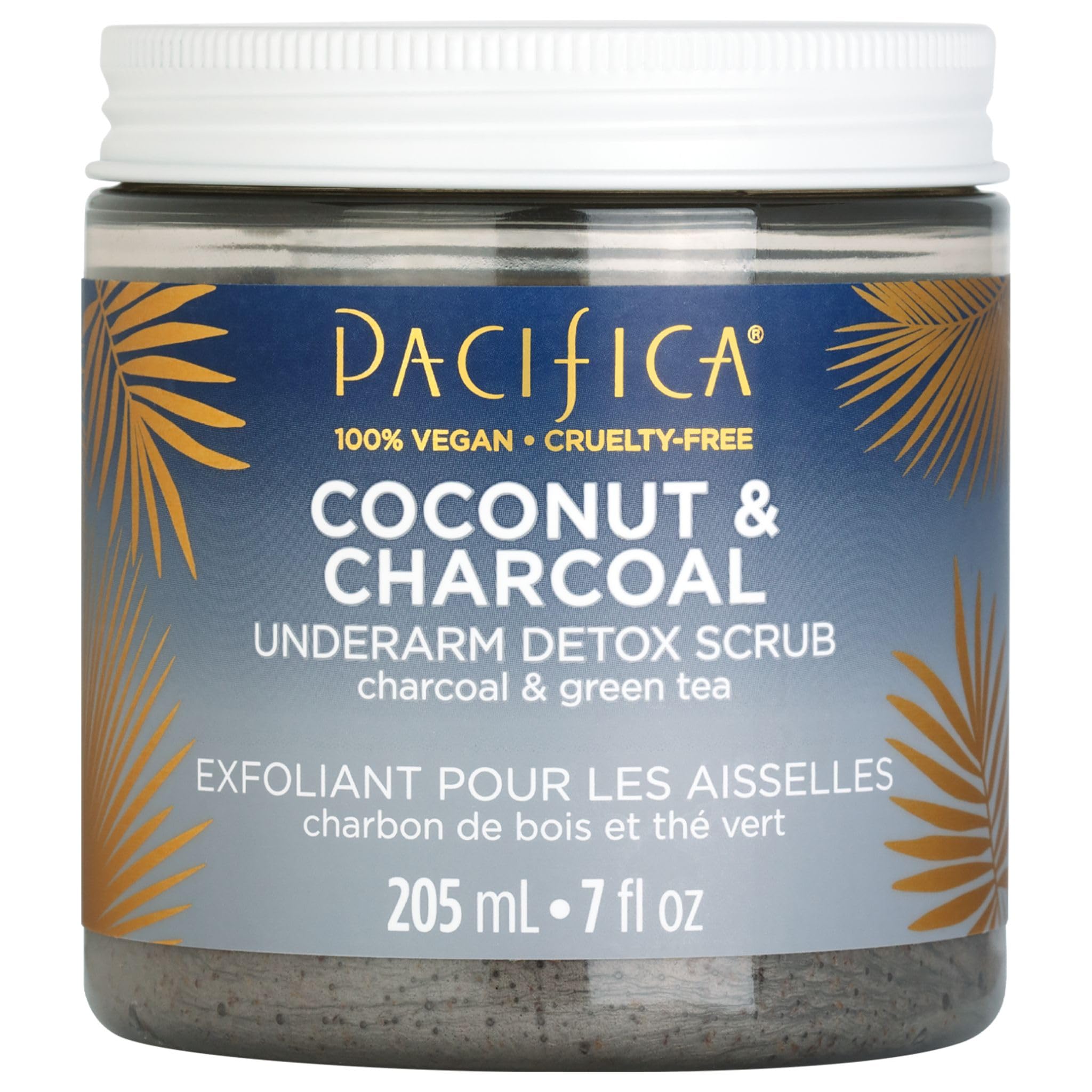Pacifica Underarm Body Scrub - Armpit Detox Coconut & Charcoal Deodor - Pacifica Official Product View 2