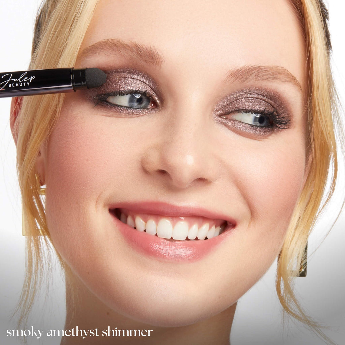 Julep Eyeshadow 101 Cr me to Powder Eyeshadow Stick Smoky - Julep Official Imagery - 8