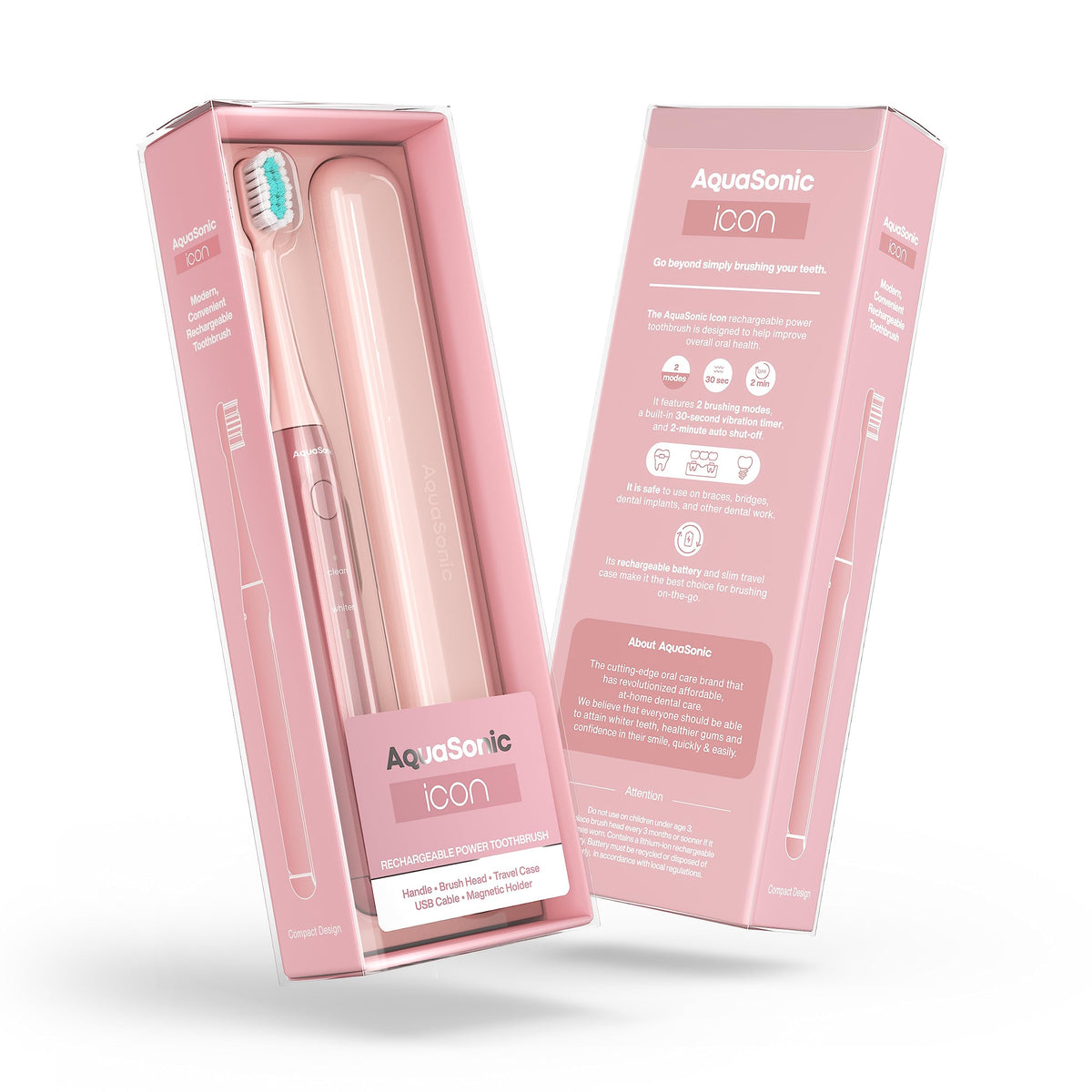 Aquasonic Icon Micro Vibrating Sonic Toothbrush - Aquasonic Official Imagery - 8