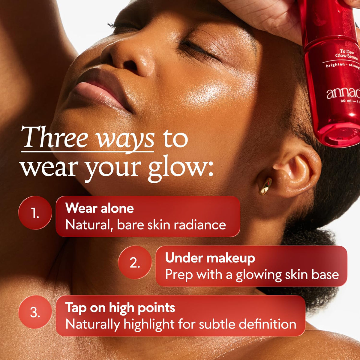 To Dew Glow Serum for Face Hydrating Facial Serum with - Annadea Official Imagery - 6