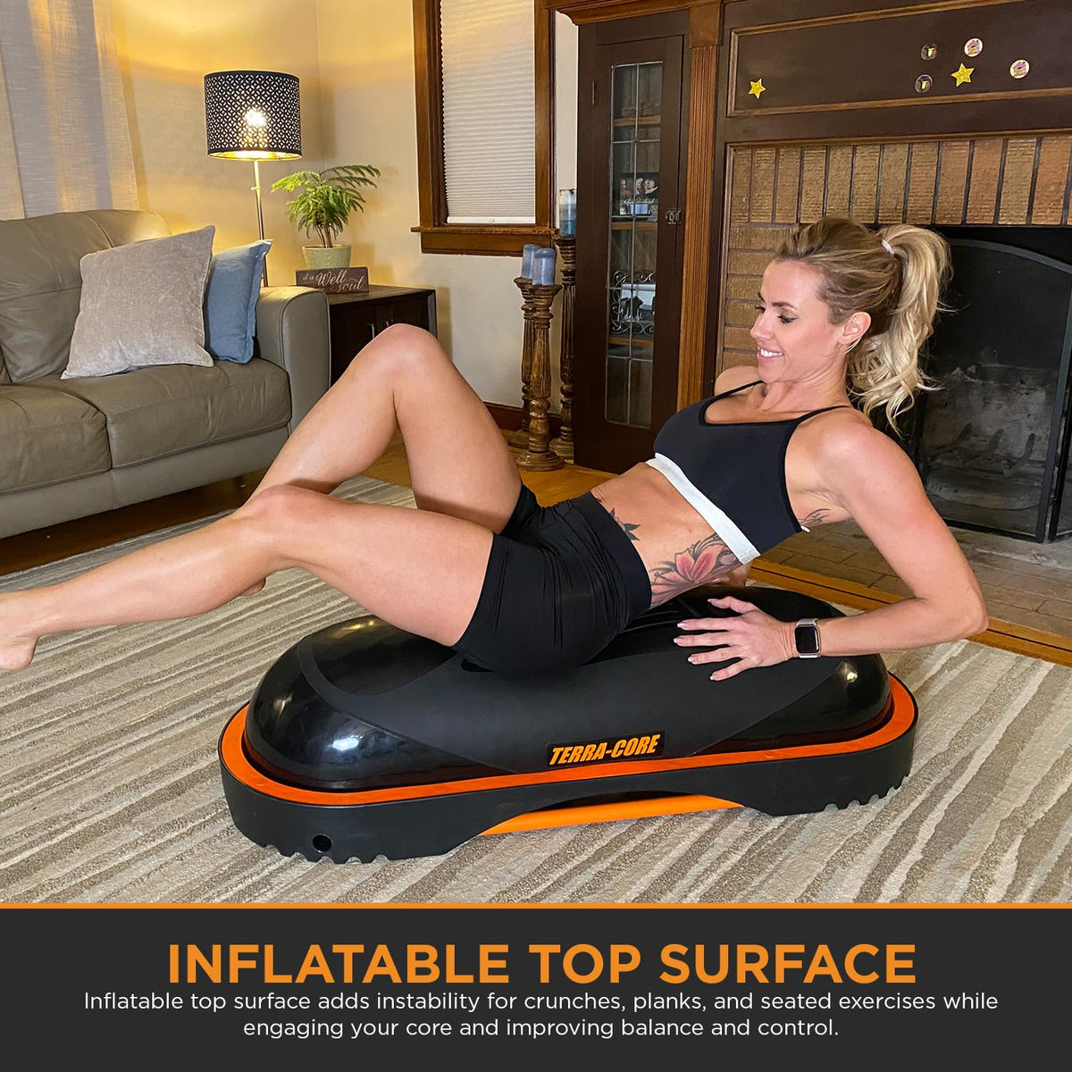 Terra Core Balance Trainer Inflatable Home Gym Fitness - Terra-Core Official Imagery - 6