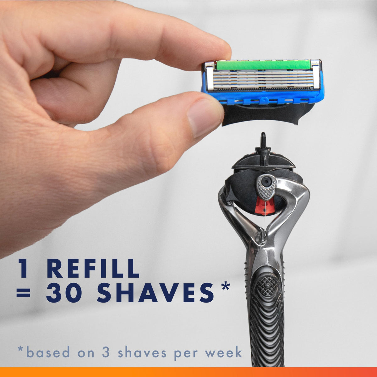 Gillette Fusion ProGlide Shaving Razor for Men 1 Handle 4 - Gillette Official Imagery - 5