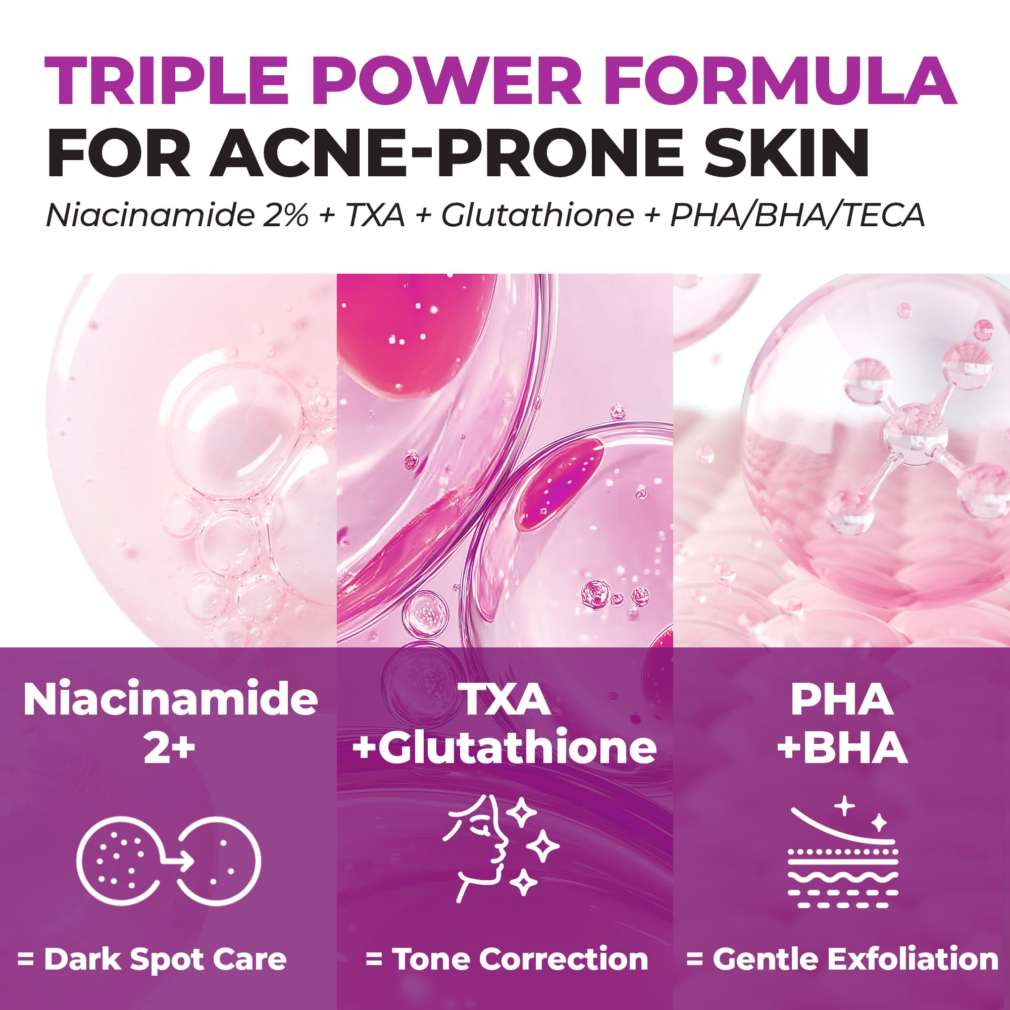 JUMISO Niacinamide PHA BHA Exfoliating Toner for Pores 6 93 - JUMISO Official Imagery - 5