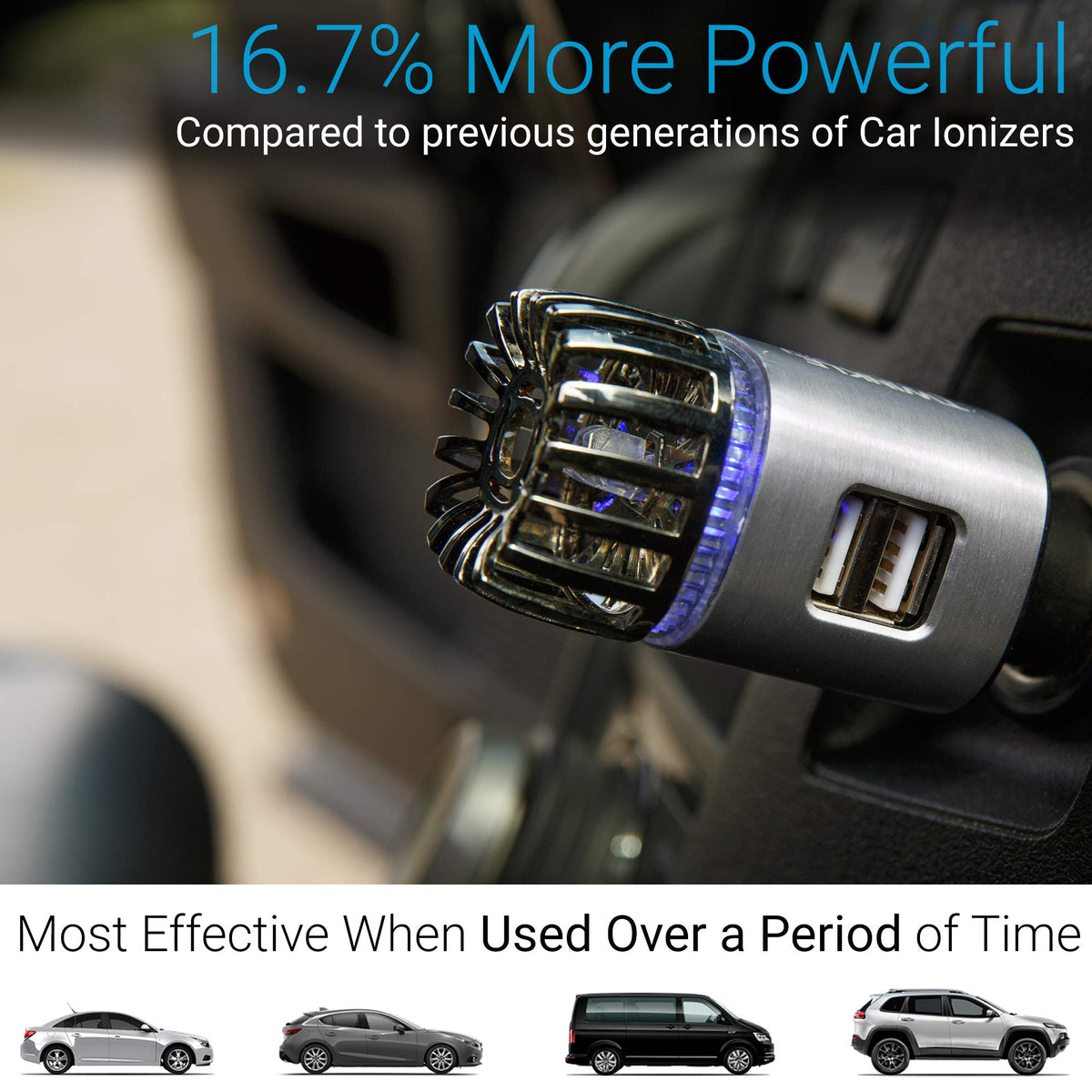 Car Air Purifier Ionizer - TWINKLE BIRDS Official Imagery - 6