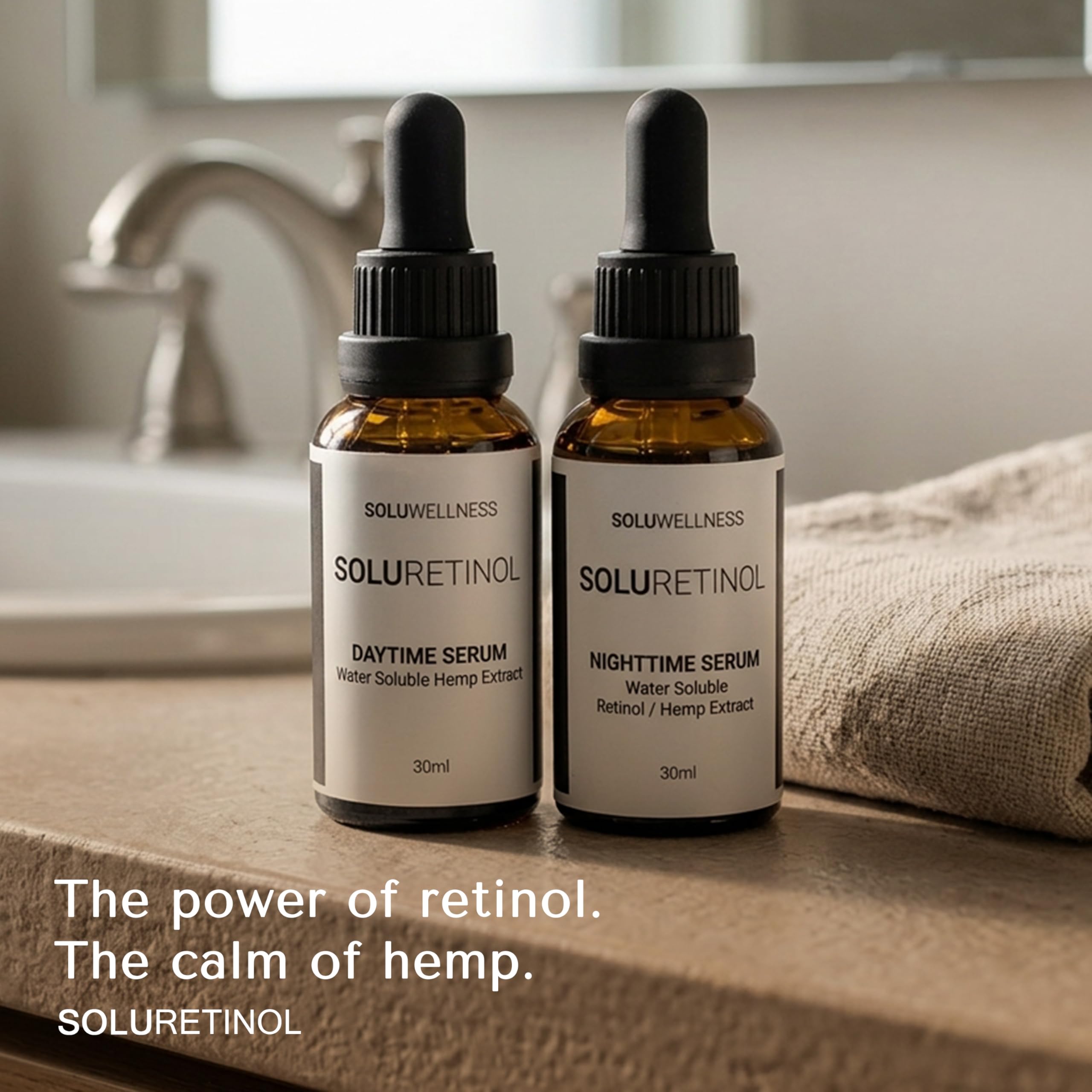 SOLURETINOL Retinol Serum for Face Wrinkles – Skin Renewing Day & Night System - SOLURETINOL Official Product View 8
