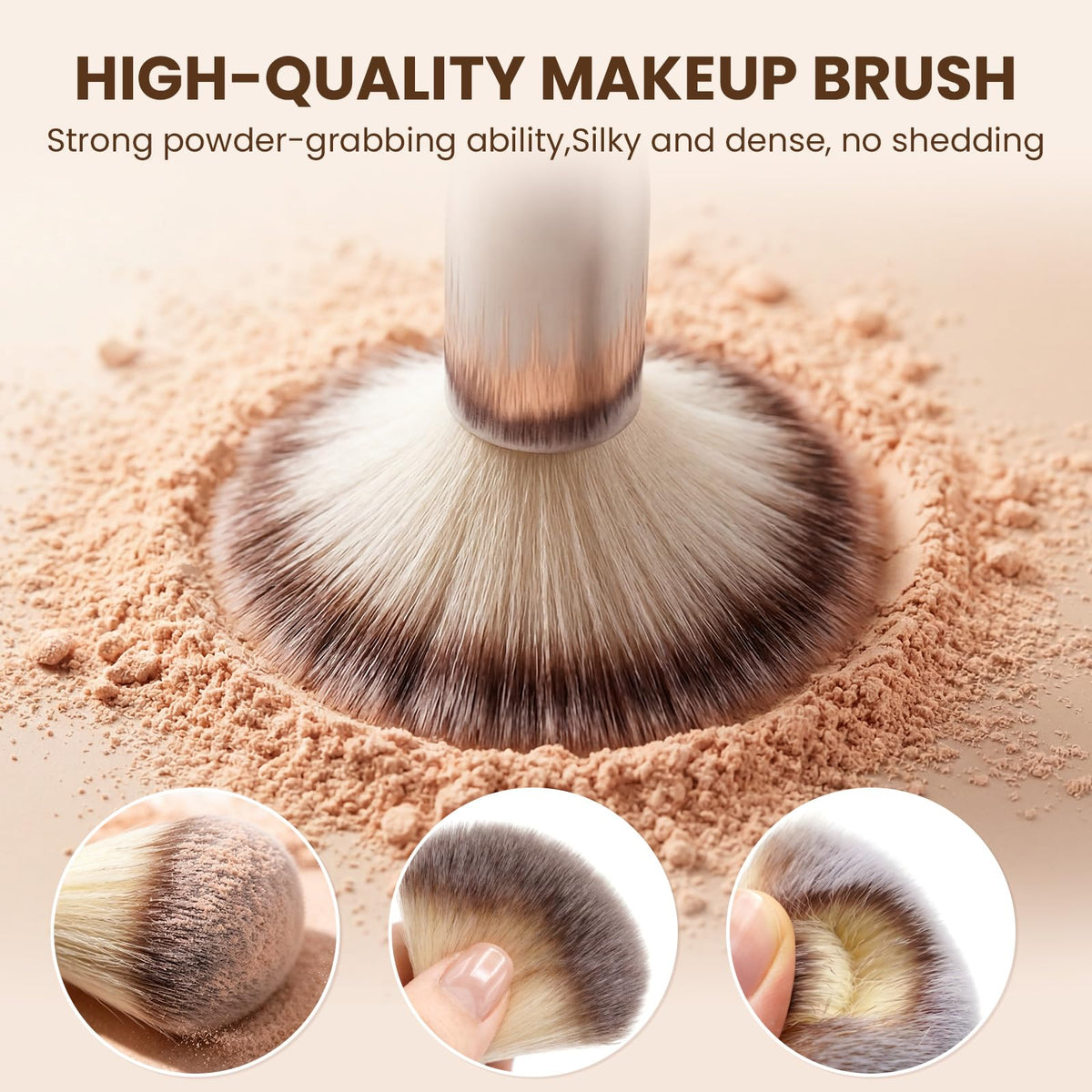 Makeup Brush Set 57Pcs Multifunctional Makeup Brushes with - CLRDZN Official Imagery - 3