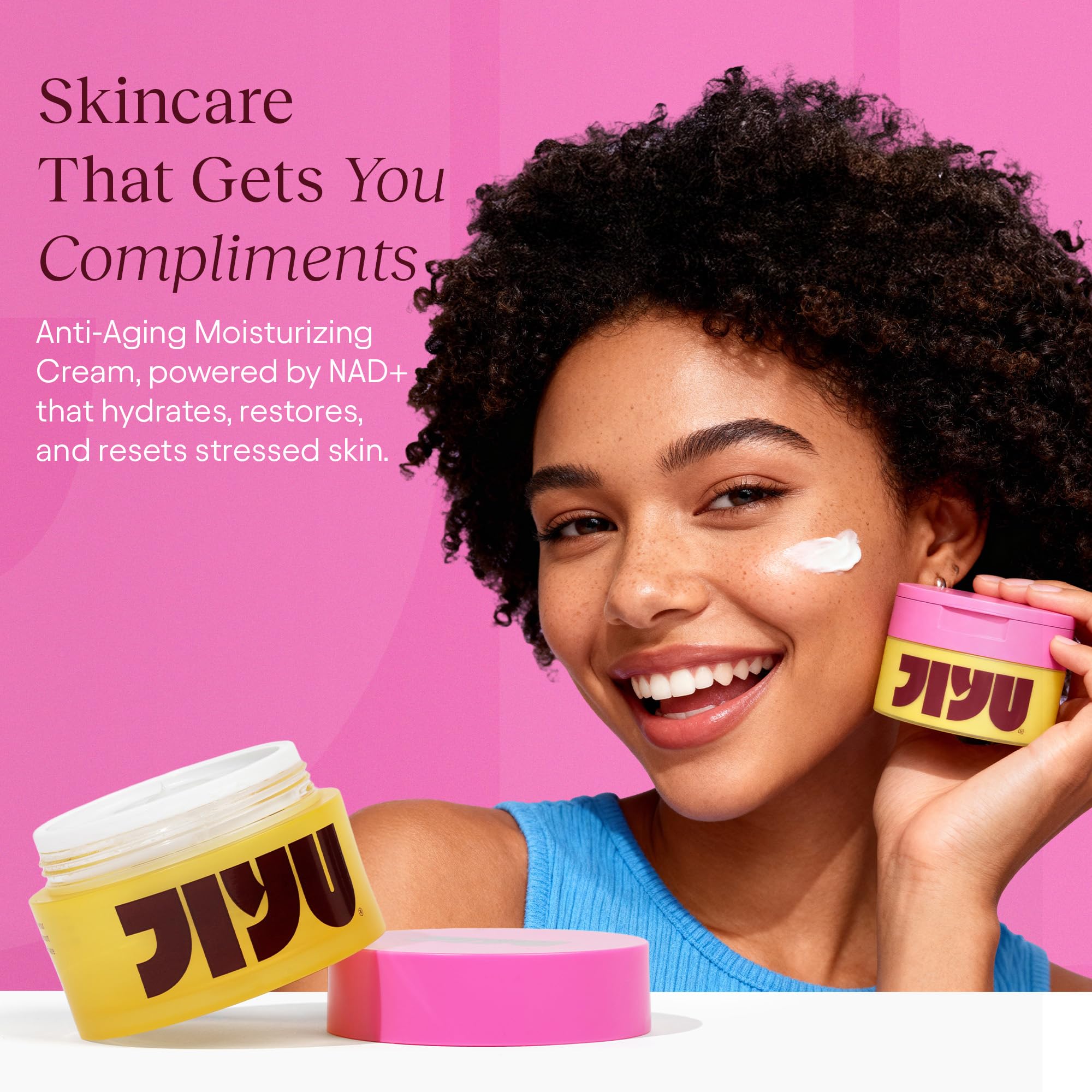 JIYU Korean Skincare Glow Up Bundle – NAD+ Hydrating Face - JIYU