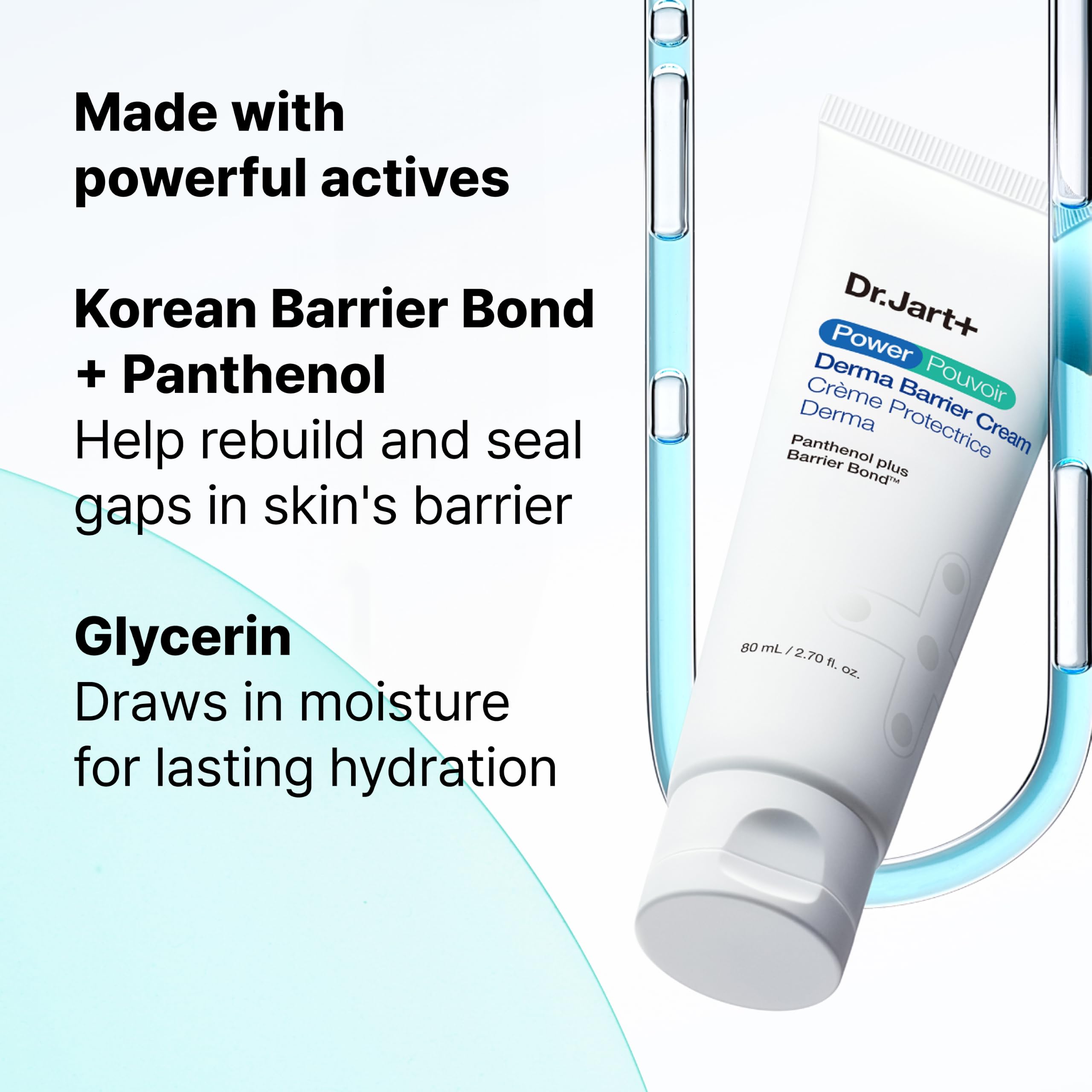 Dr Jart Power Derma Barrier Korean Face Cream - Premium Selection Official Imagery - 5