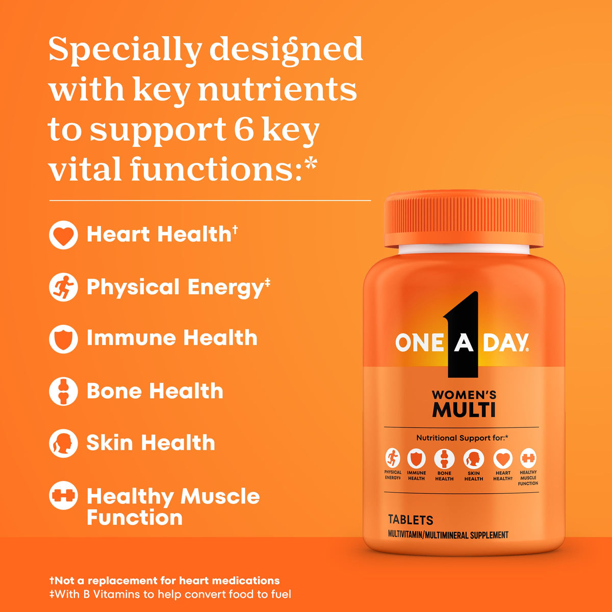 One A Day Multivitamin for Women Daily Vitamins for Woman - ONE A DAY Official Imagery - 4