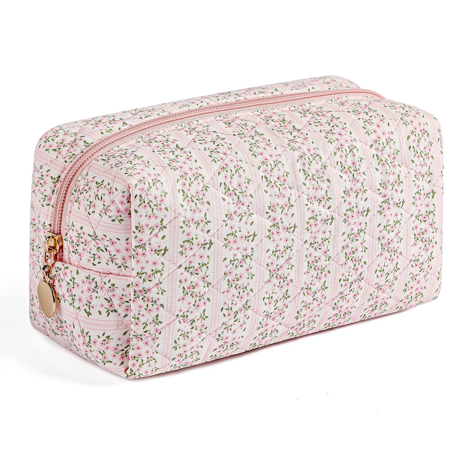Makeup Bag Travel Cosmetic Bag for Women Girls Zipper Make - HHQQWZ Official Product Imagery - 1