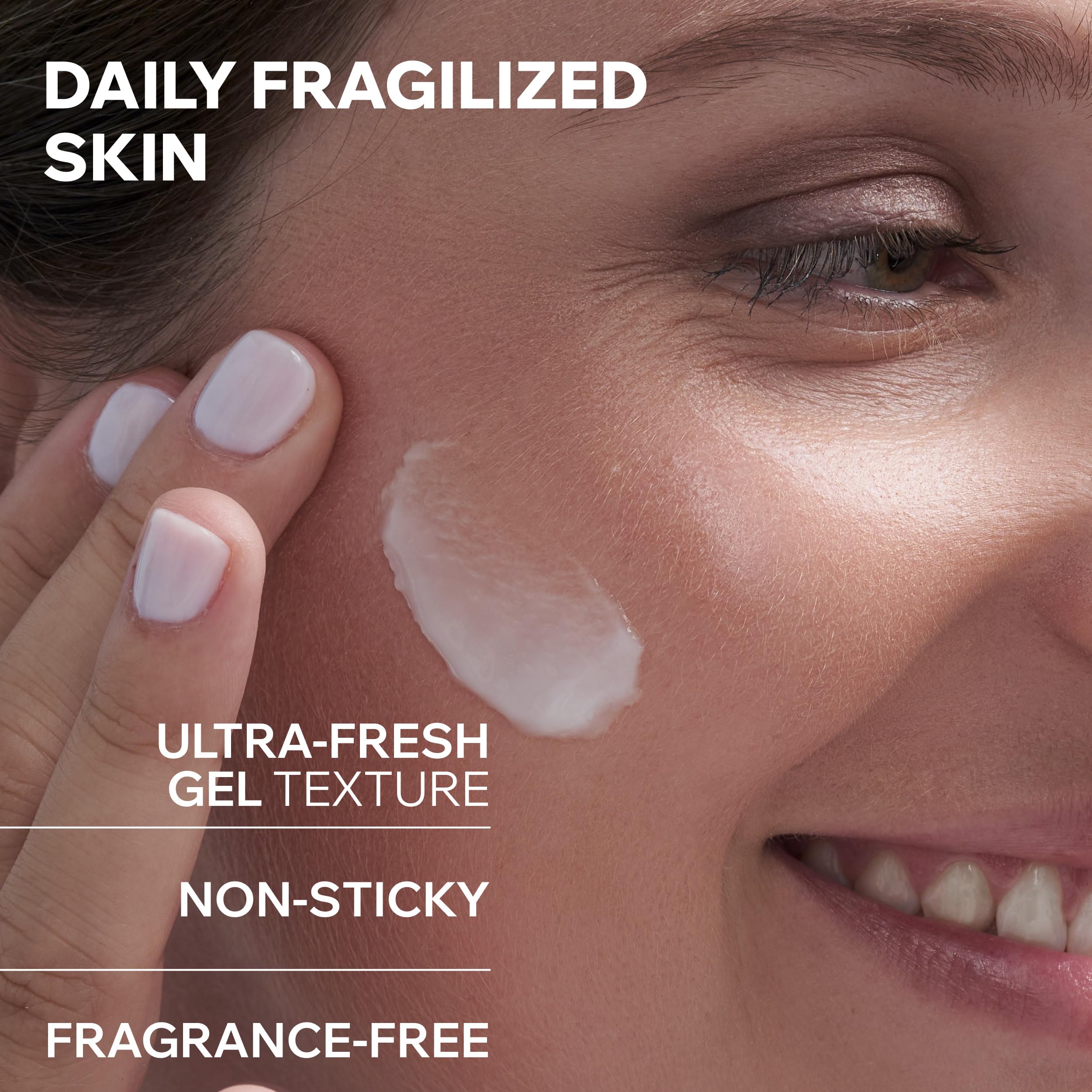 Uriage Repairing Face Moisturizer, Cica Daily Fresh gel cream, oil-free