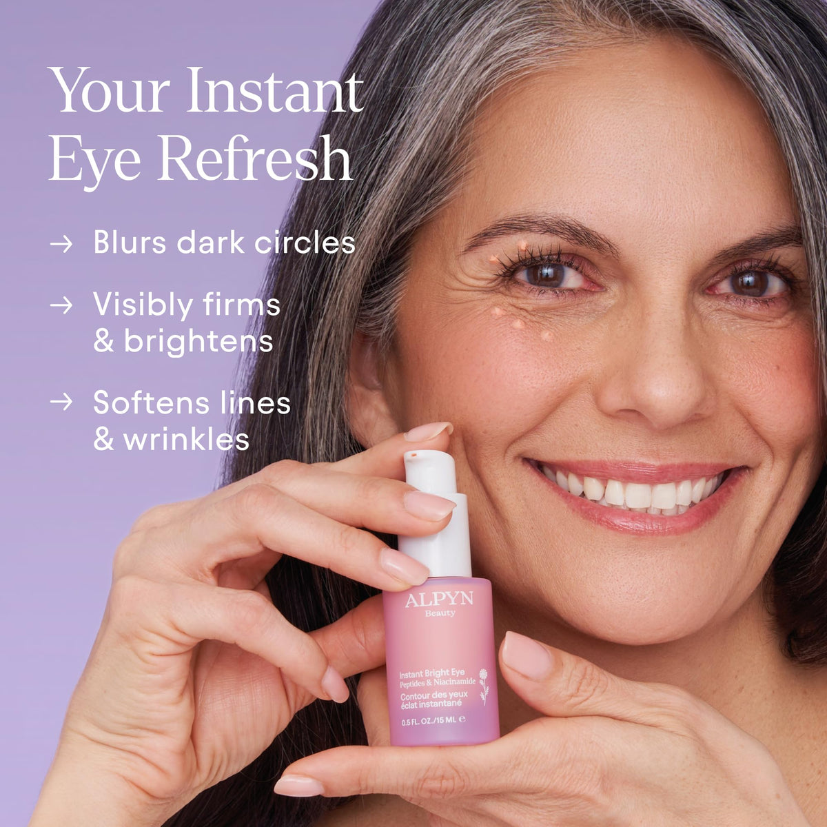 ALPYN Brightening Peptide Eye Cream for Firming Dark Circles - Alpyn Beauty Official Imagery - 3