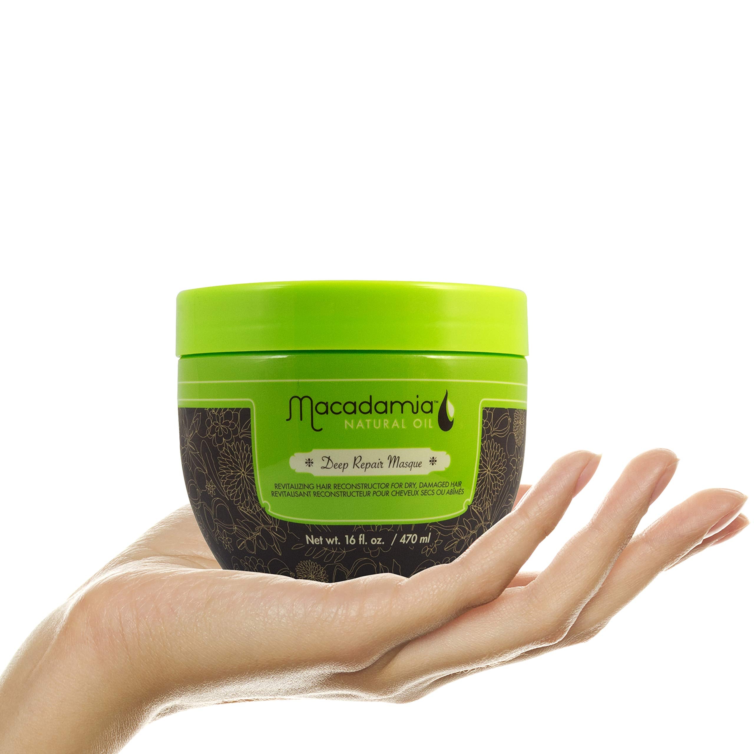 Macadamia Natural Oil Deep Repair Masque for Dry & Damaged Hair, 16 fl oz - Macadamia Natural Oil Official Product View 8