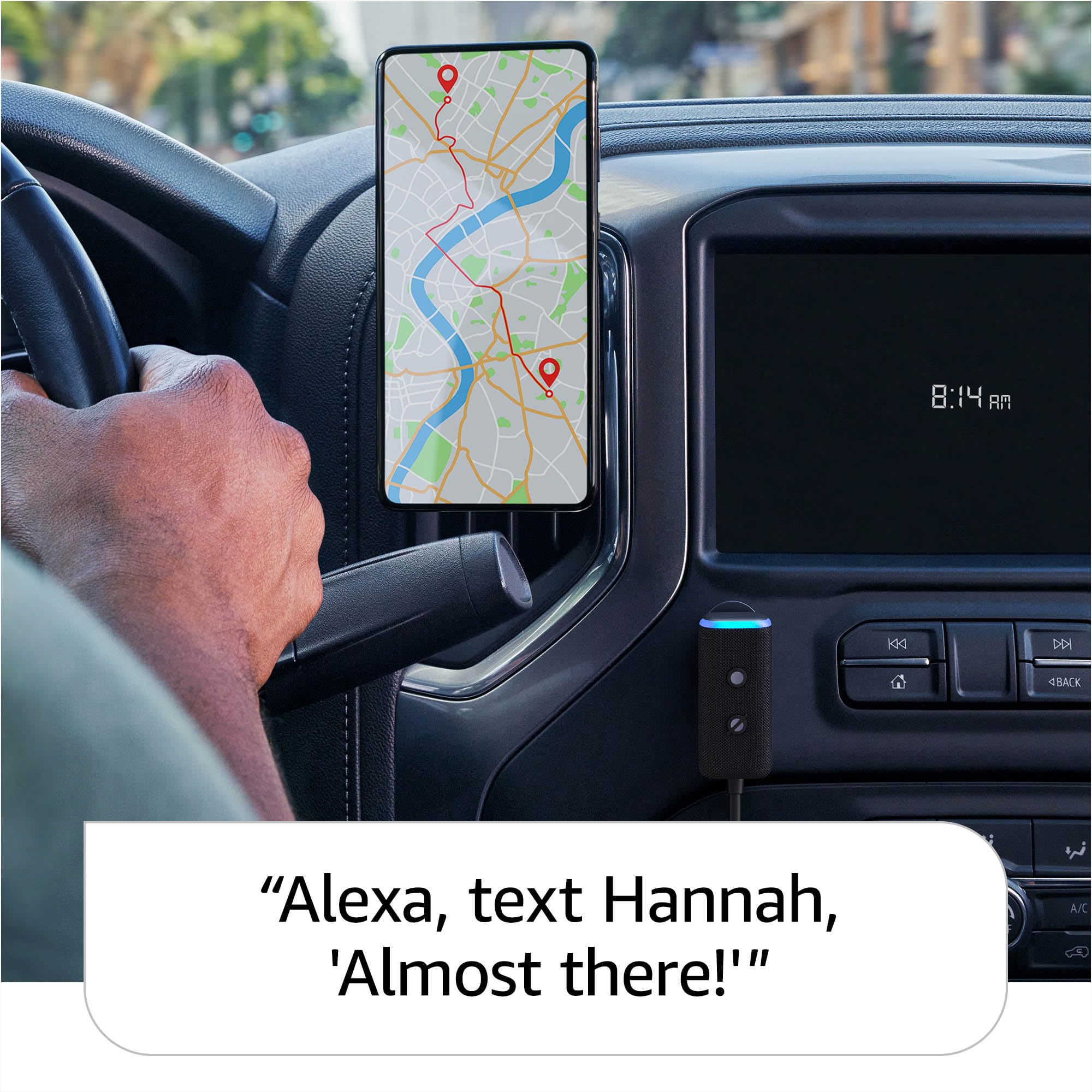 Amazon Echo Auto by Amazon - Angle View 5