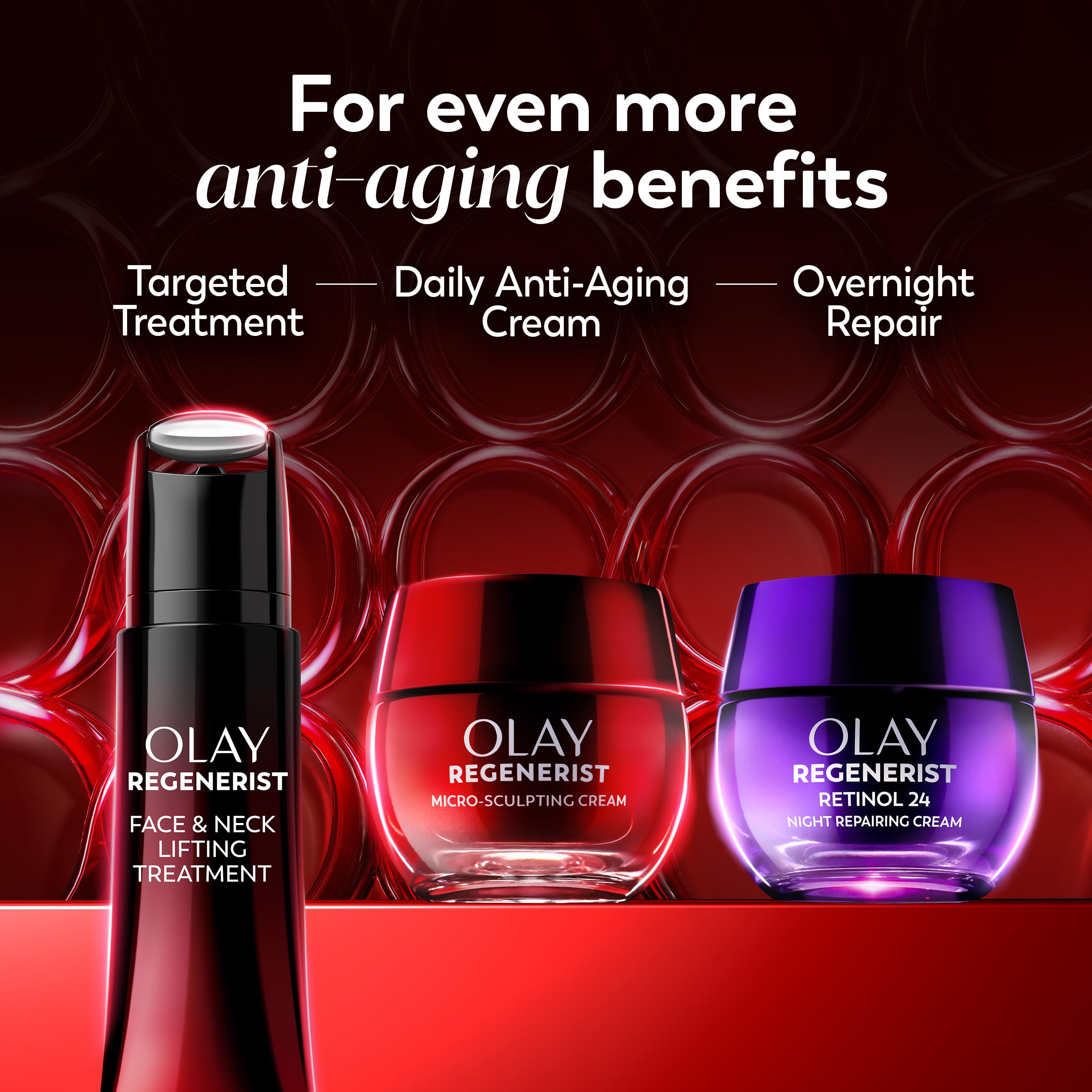 Olay Regenerist Neck and Face Roller, Neck Cream for Tightening - Olay