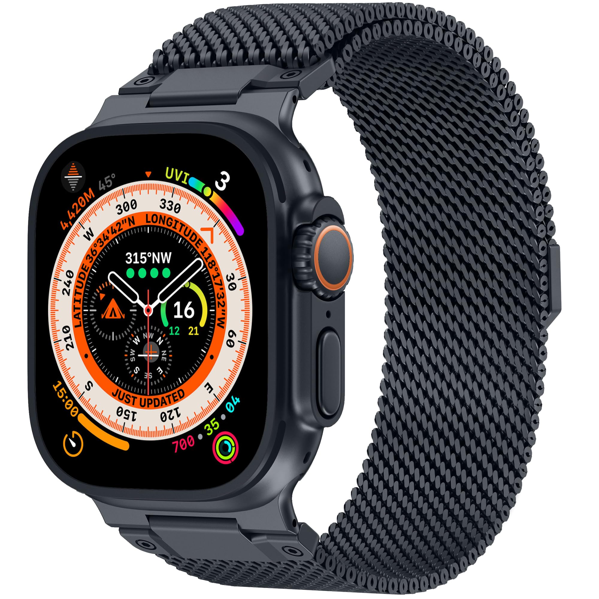 WADELIZ Milanese Loop Compatible for Apple Watch Ultra 3 2 1 Band 49 4 - View 9