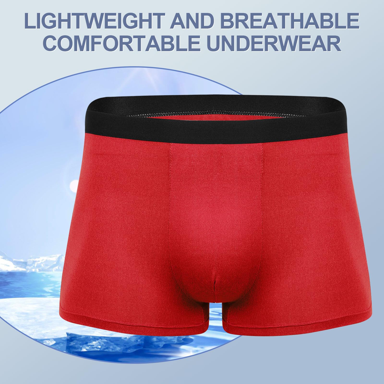 Sophproton 100 Pack Mens Cotton Boxer Briefs Bulk Pack Comfy Brea - Sophproton Official Product View 7