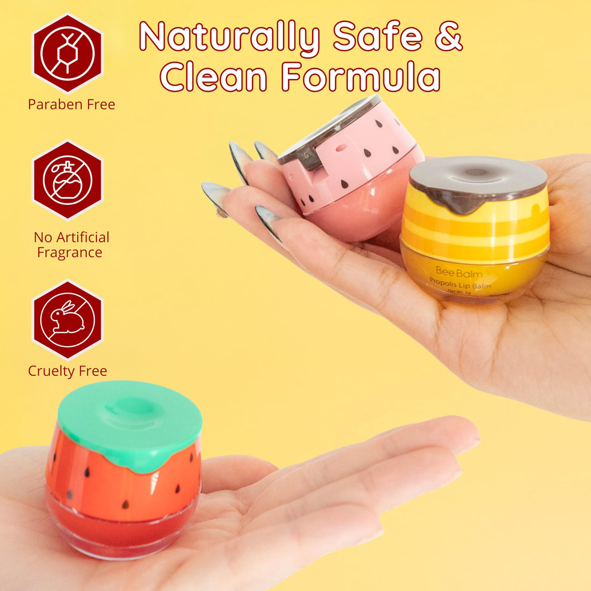 Original My Bee Balm Lip Balm Propolis Hydrating Balm Pot - Bee Balm Official Imagery - 5