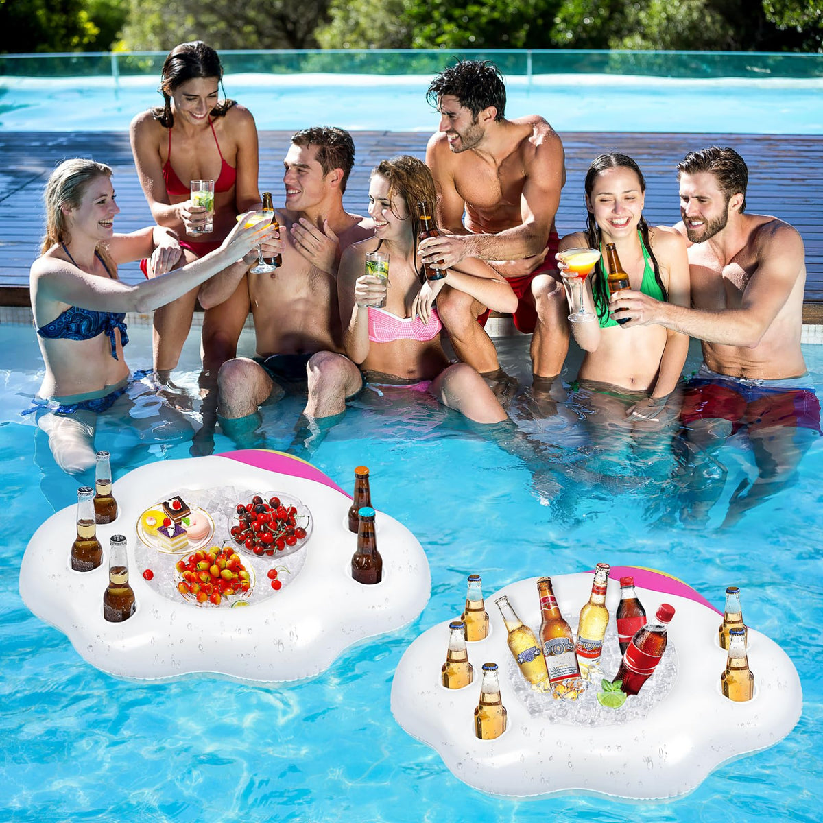 Hemoton Inflatable Serving Bar Buffet 2 PCS Drink Bottle - Hemoton Official Imagery - 6