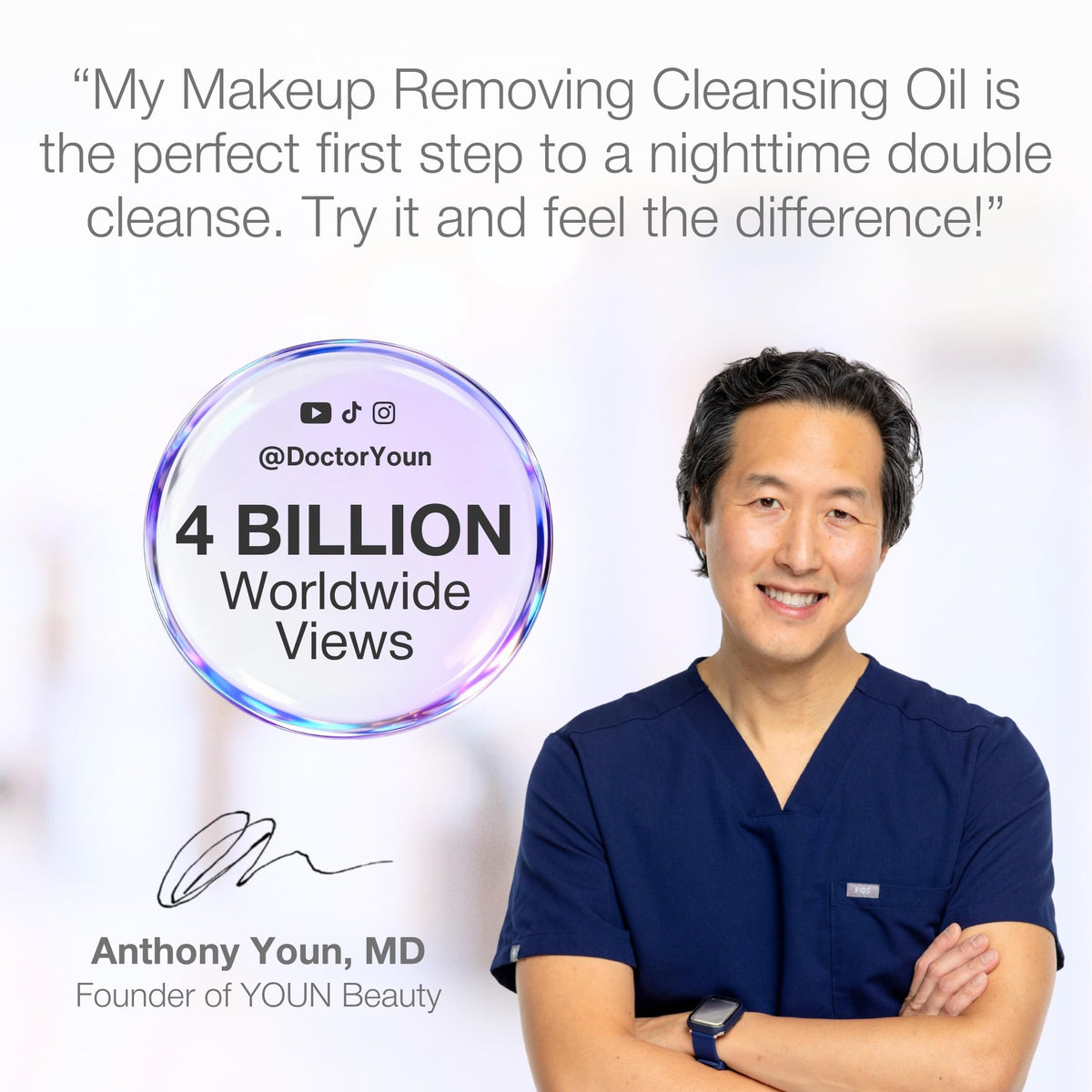 YOUN Beauty Makeup Removing Cleansing Oil by Holisitic - YOUN Beauty Official Imagery - 5