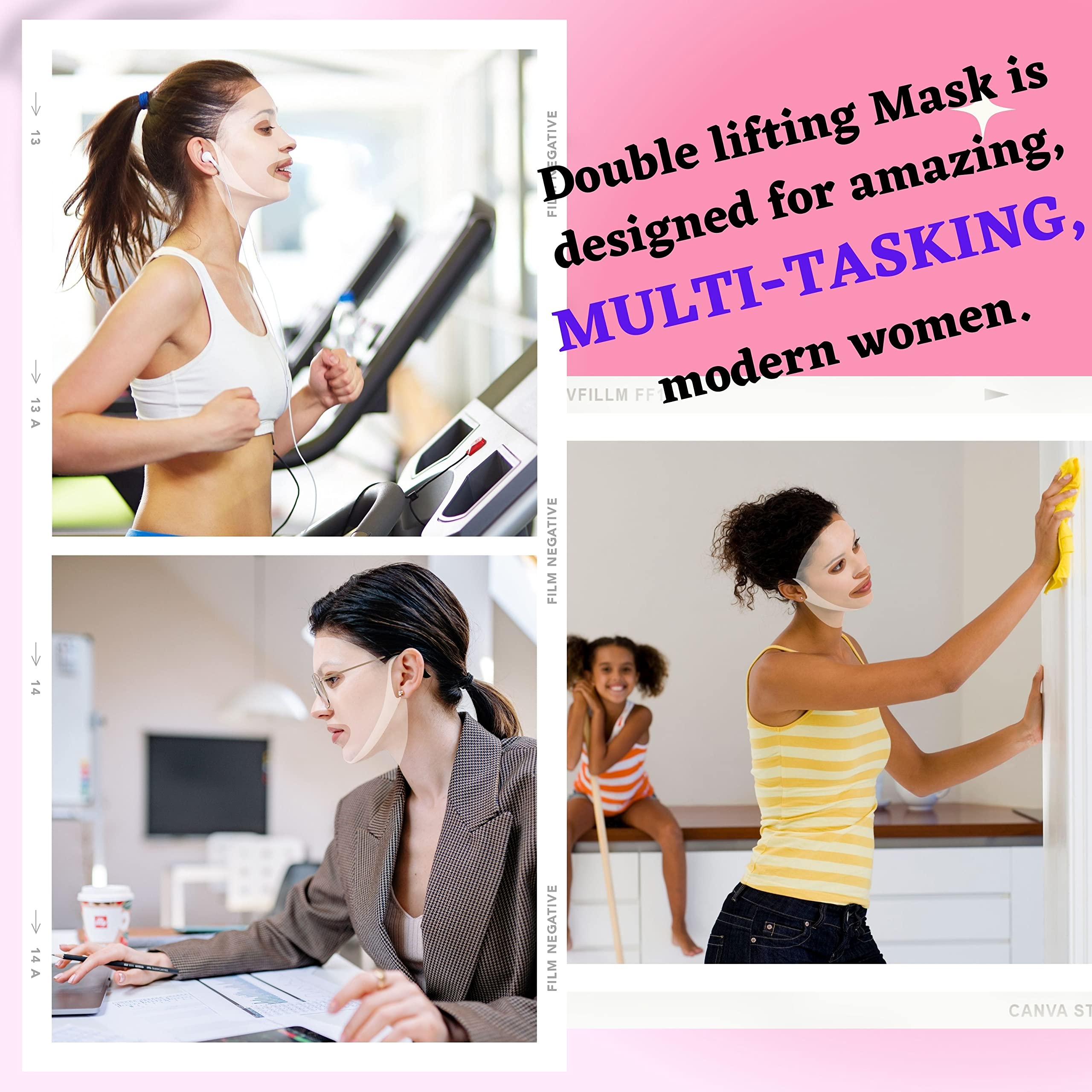 Sheet Masks for Face Chin Neck All in One - LINDREAM SKIN