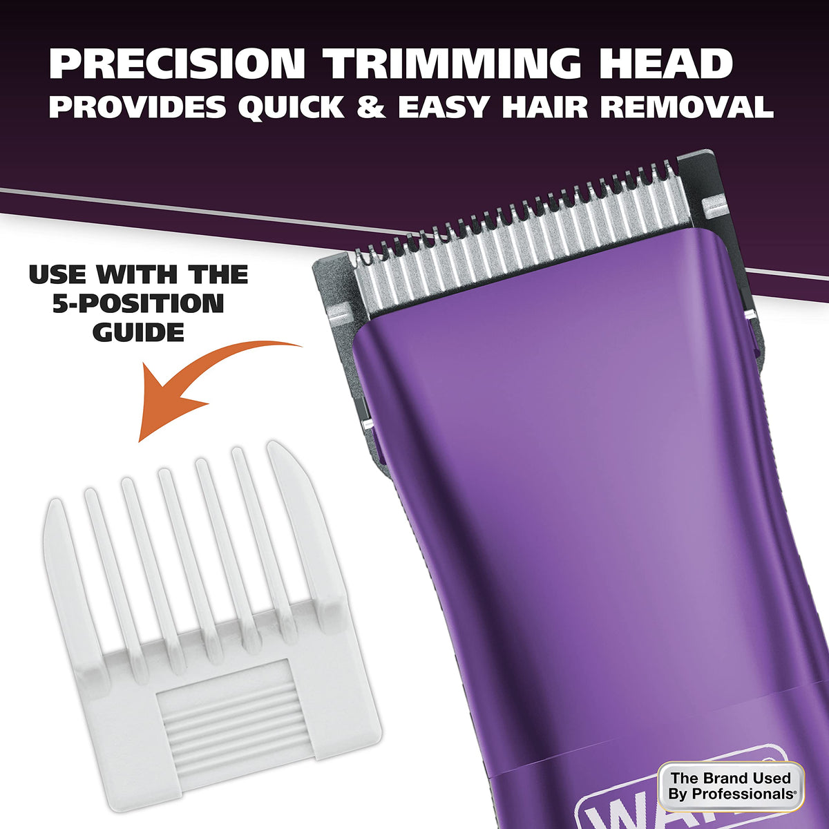 Wahl Pure Confidence Rechargeable Electric Trimmer Shaver - Wahl Official Imagery - 3