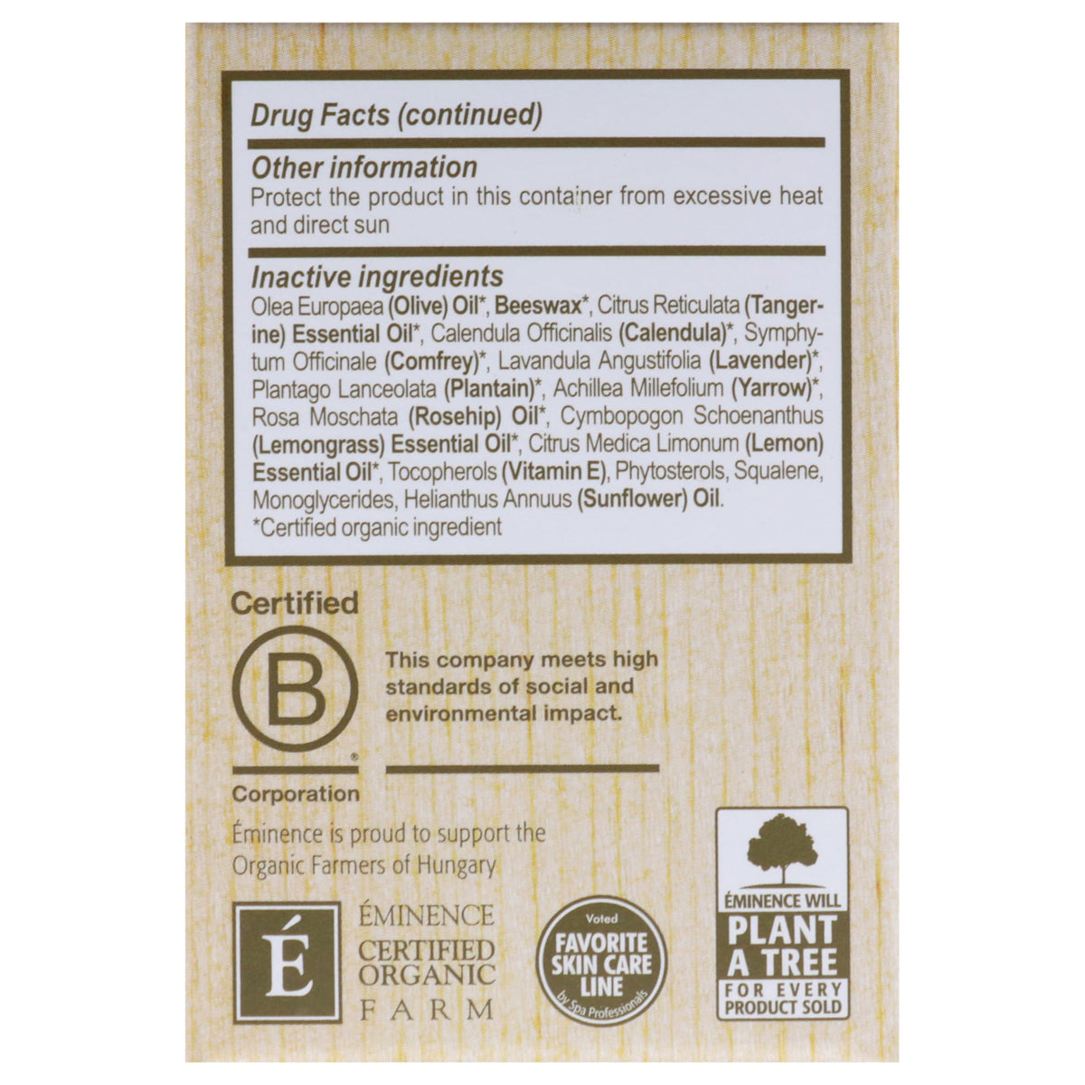 Rosehip and Lemongrass Lip Balm SPF 15 by Eminence for - Eminence Official Imagery - 8