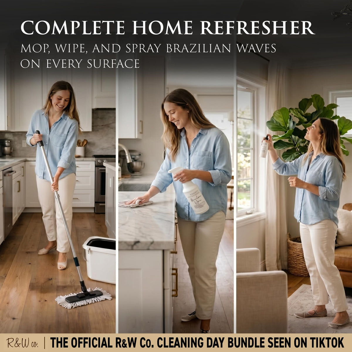 R W CO Brazilian Waves Luxury Cleaning Day Bundle Premium - R & W Co. Official Imagery - 4
