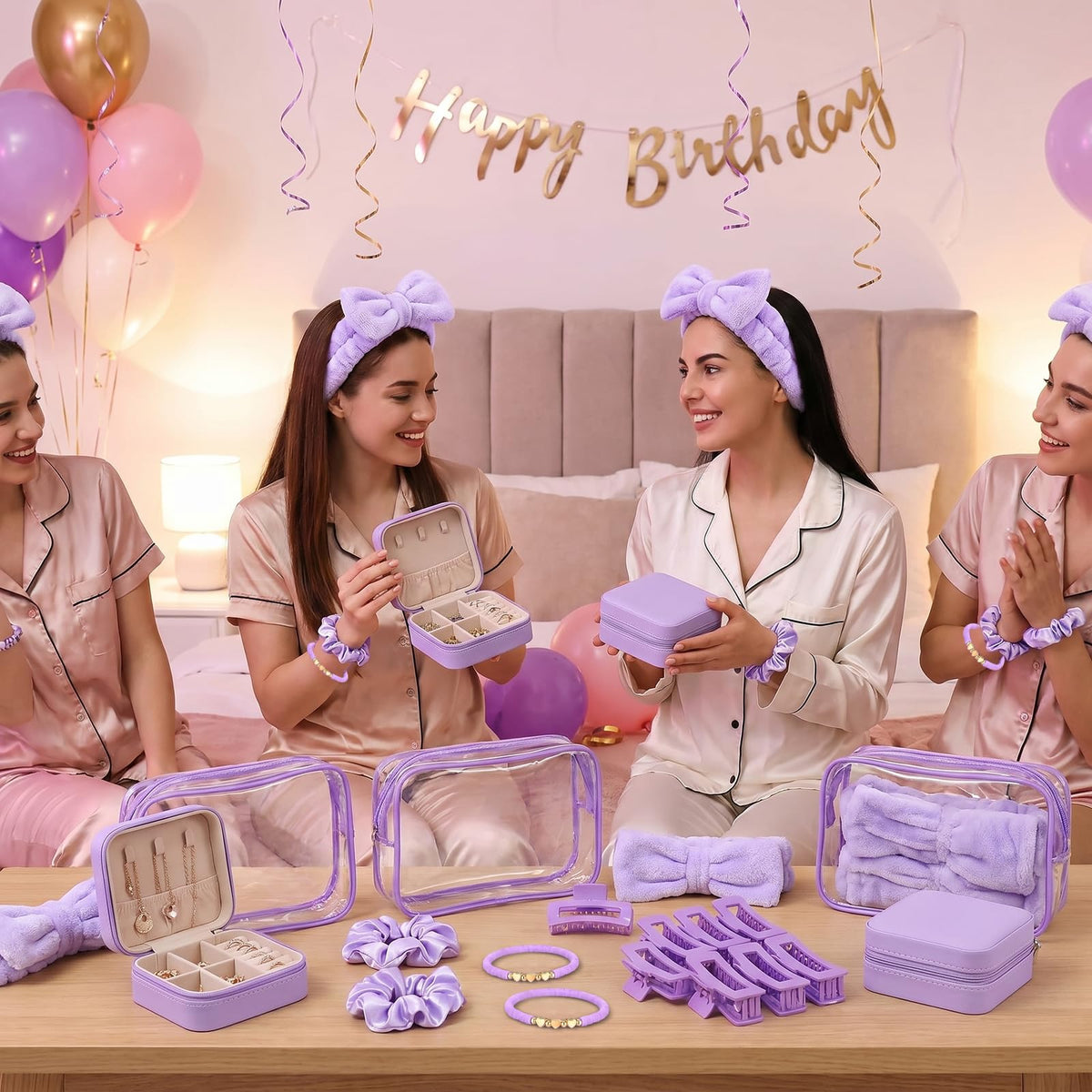 36 Pcs Teen Girl Party Favors Spa Sleepover Supplies Classic - Liliaafar Official Imagery - 8