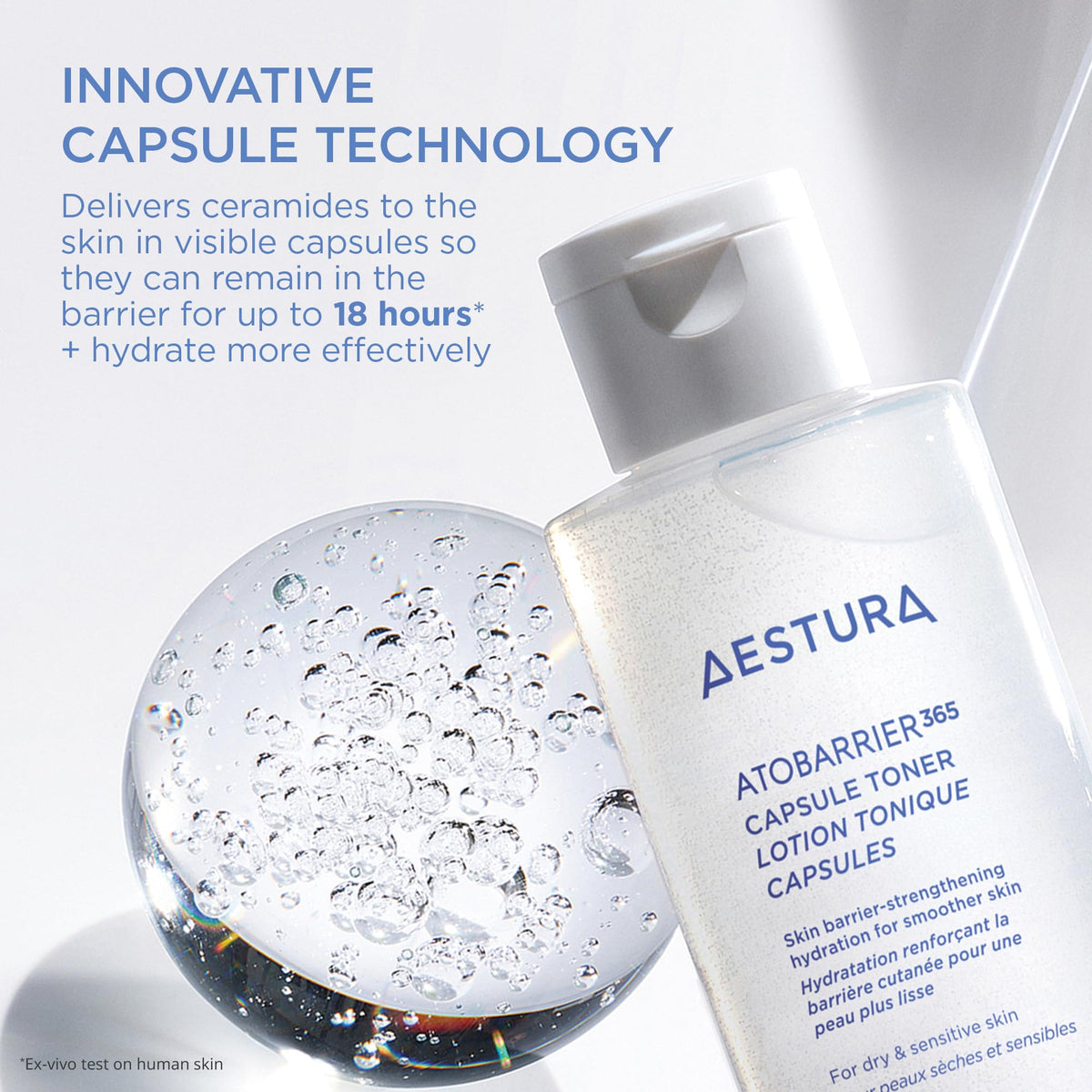 AESTURA ATOBARRIER365 Capsule Toner Korean Skincare with - AESTURA Official Imagery - 7