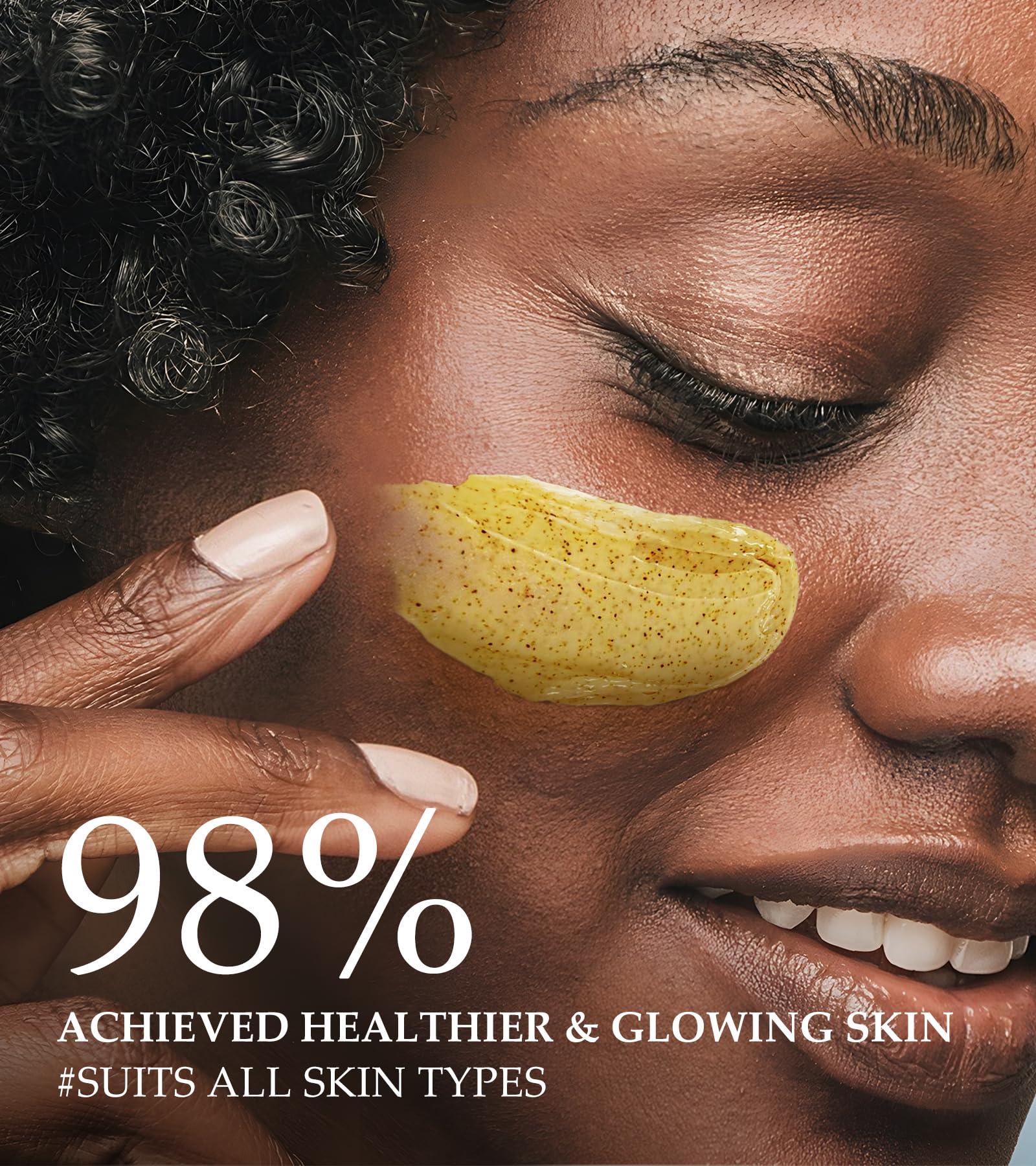 Srripo Revitalizing Exfoliation Face Scrub with Vitamin C and Turmeric – Gentle - Srripo Official Product View 7