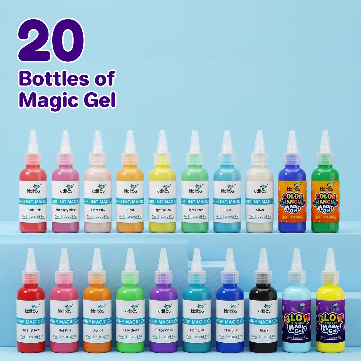 Kiditos Magic Water Elf Toy Kit for Kids Dinosaur Themed DIY - Kiditos Official Imagery - 3