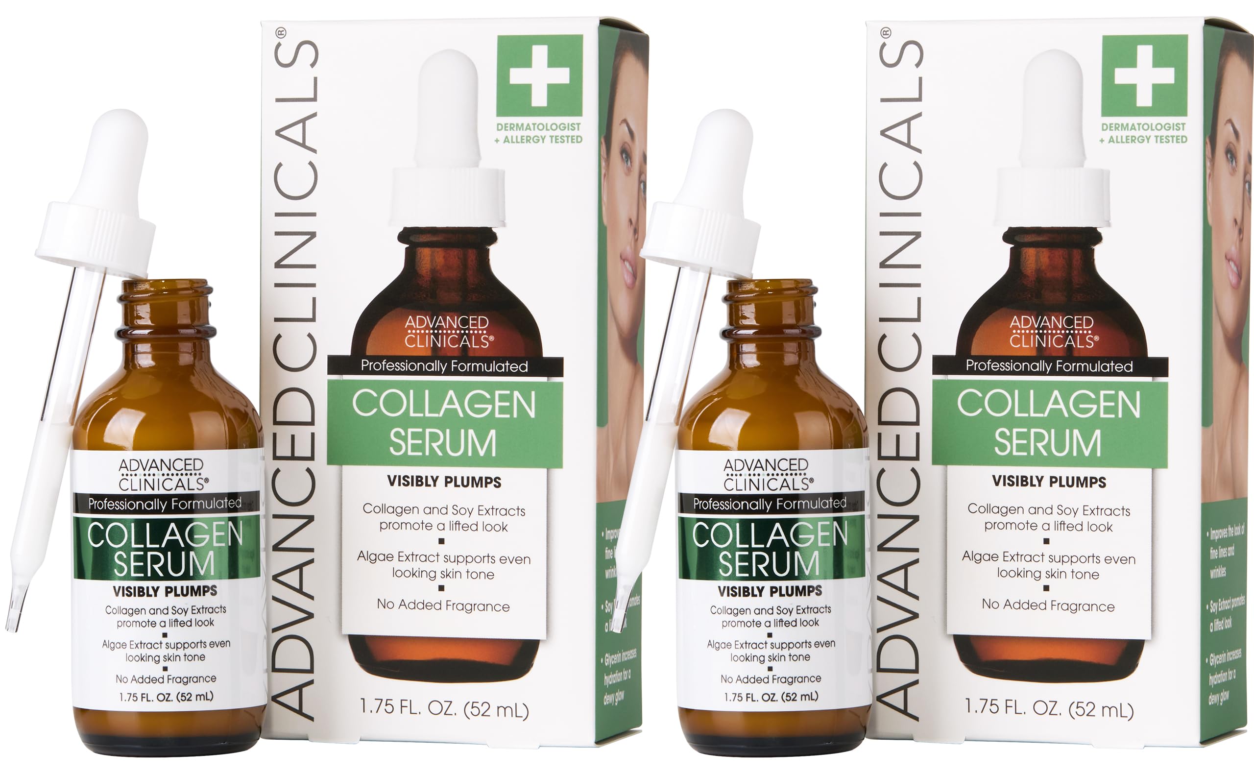 Advanced Clinicals Collagen Serum For Face - Advanced Clinicals Official Imagery - 2