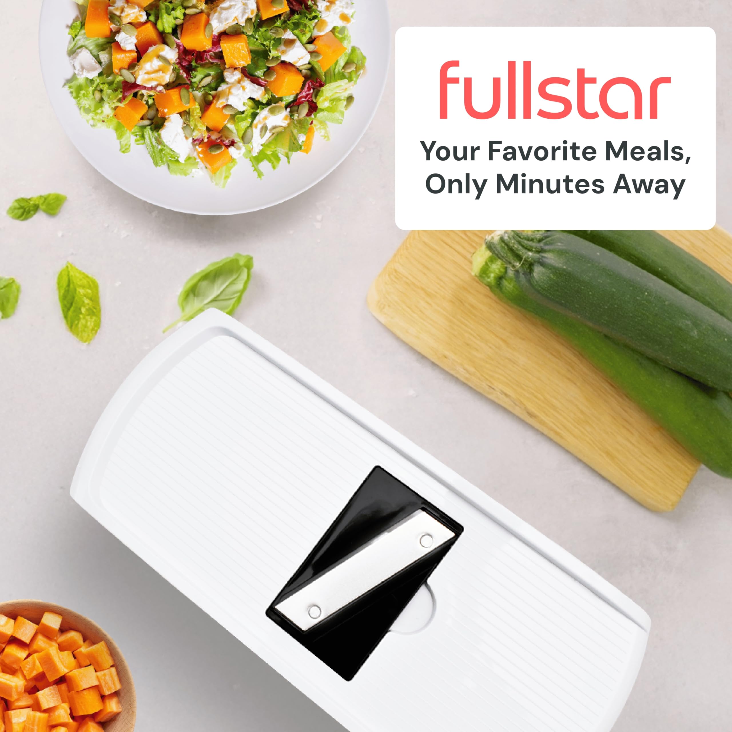 Fullstar Pro Original Vegetable Chopper & Mandoline Slicer Kitche by fullstar - Angle View 10