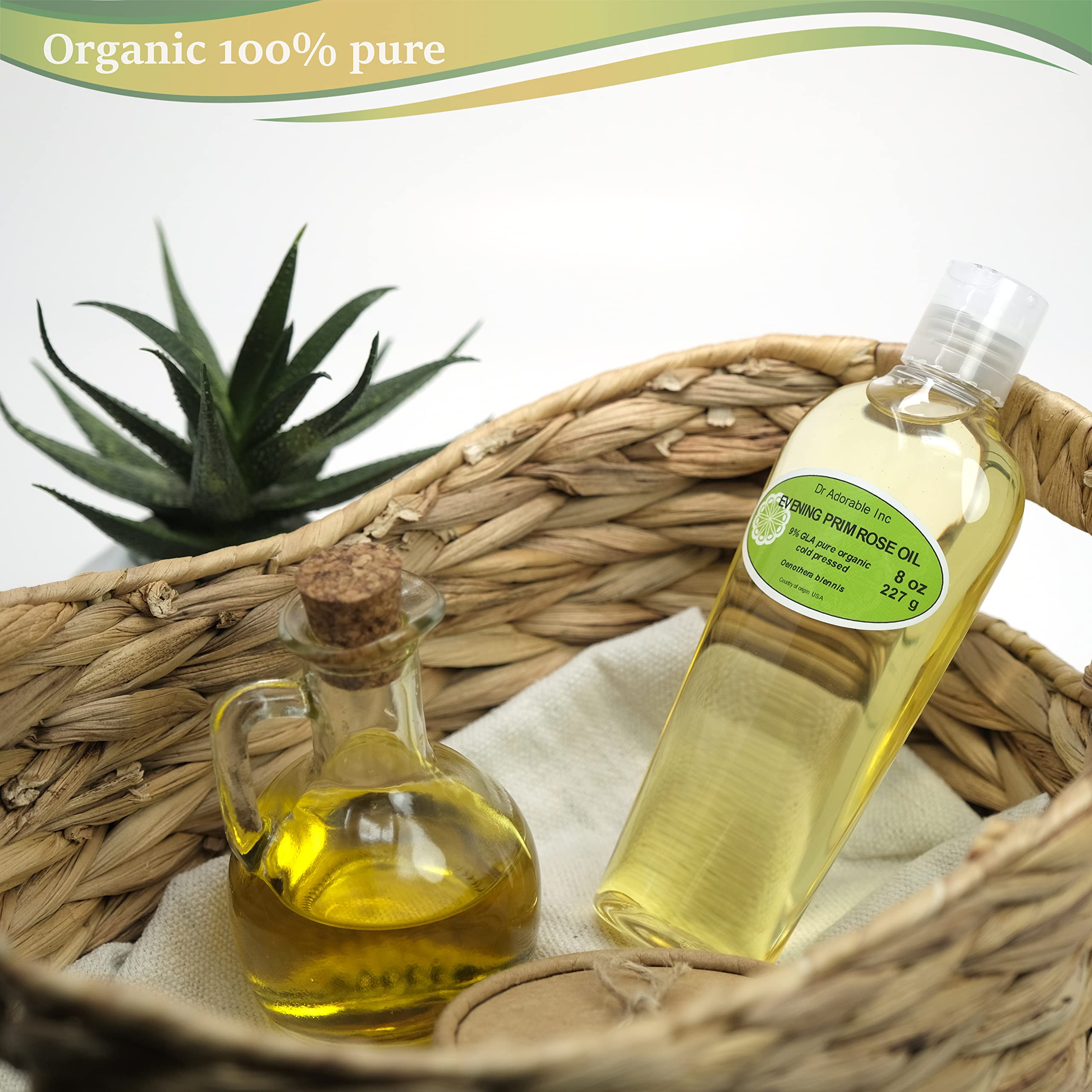 Dr Adorable - Evening Primrose Oil 9% GLA Organic Co - Dr Adorable Official Product View 3